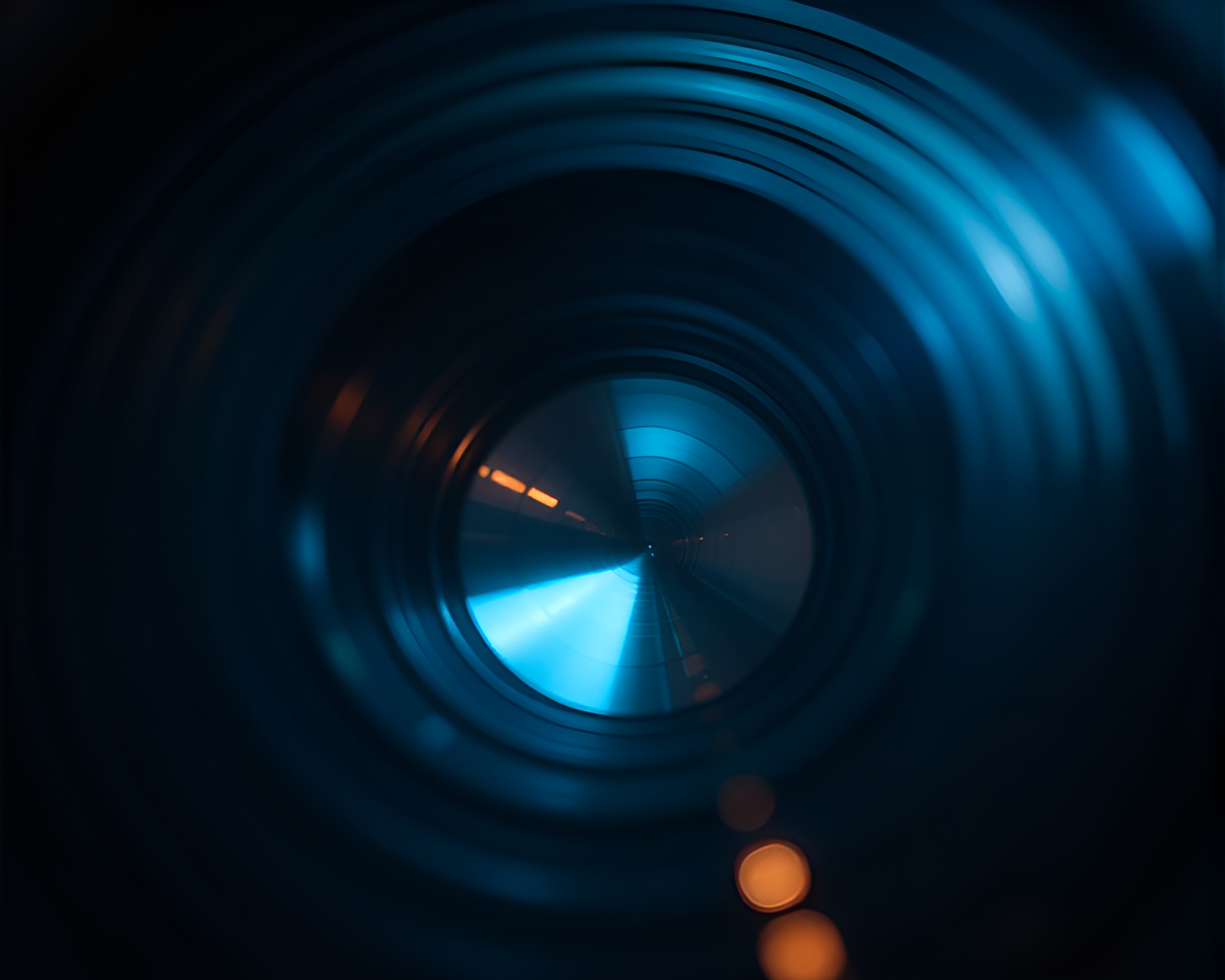 Golem Formed from Concentric Circles in Ambient Light – free AI stock image