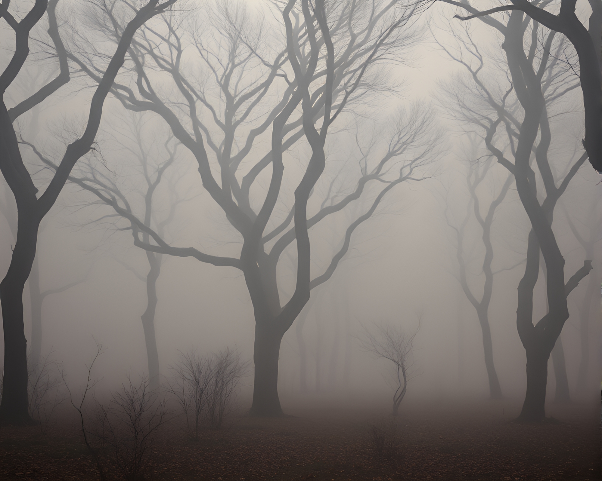 Enchanted Ancient Grove in Divisionist Style – free AI stock image