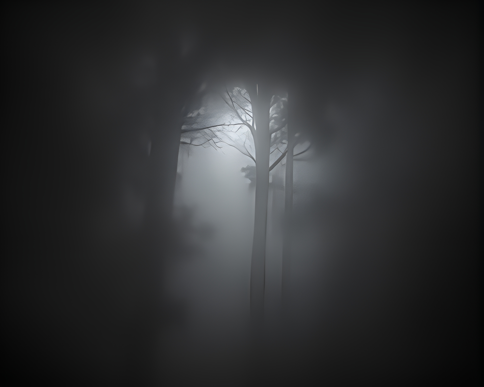 Eldritch Lovecraftian Lovers in Duochrome Surroundings – free AI stock image