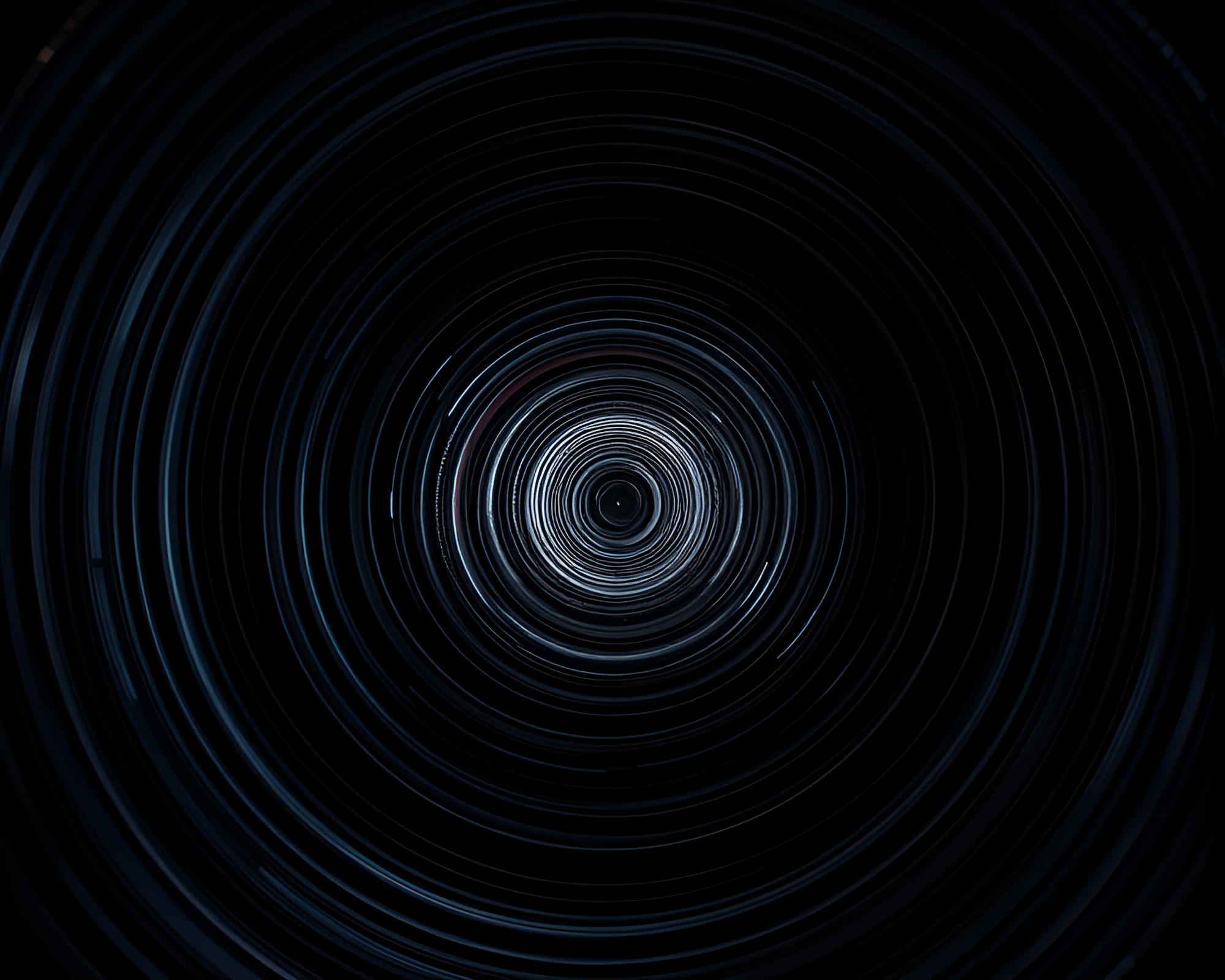 Time Traveler Experiences Op Art Concentric Circles – free AI stock image