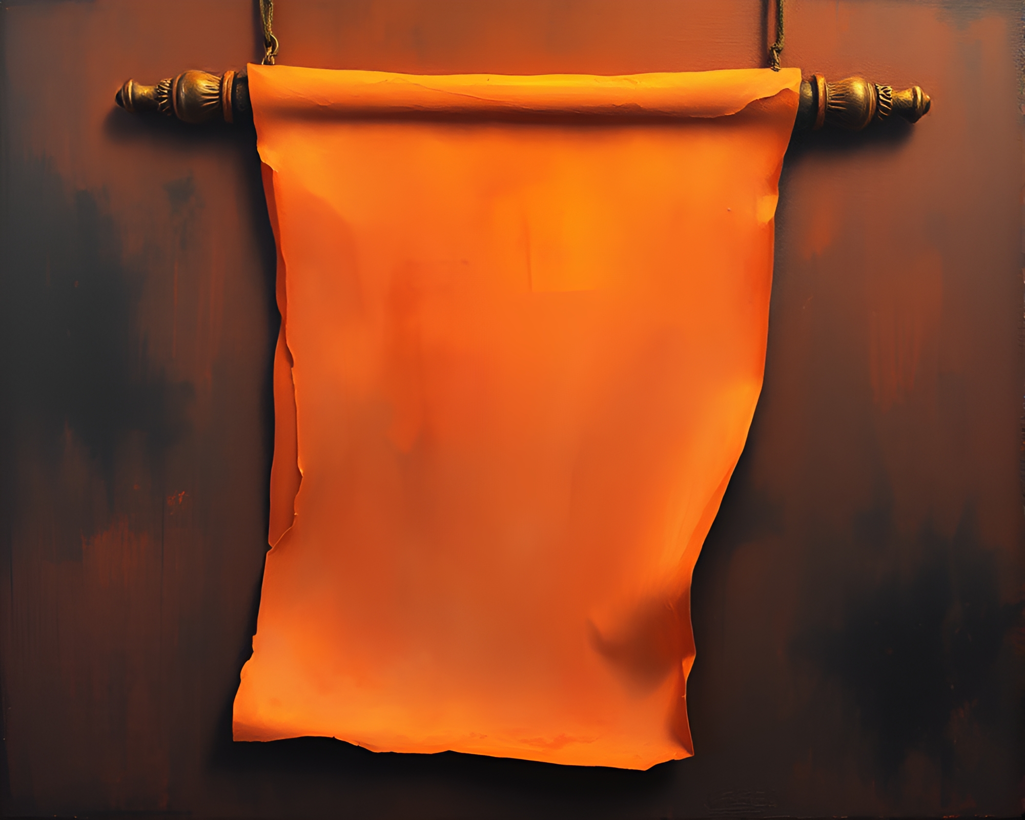 Ancient Scroll Unraveling Amid Infrared Warmth – free AI stock image