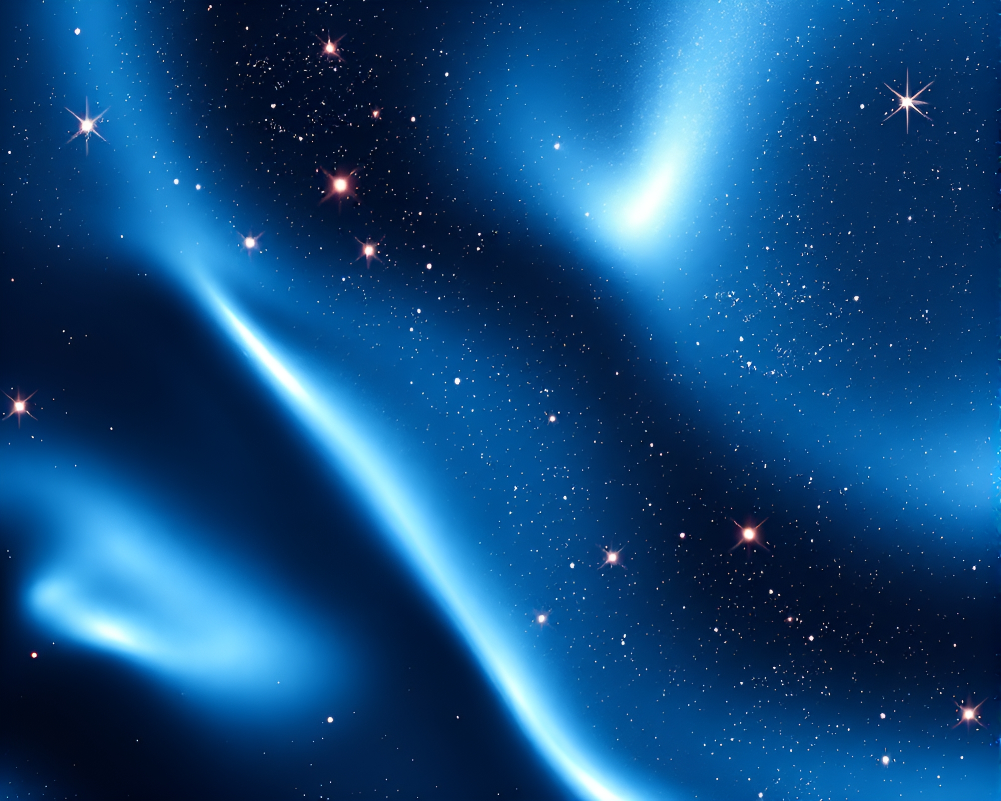 Glitching Satin Ribbon under Starlit Checkered Sky – free AI stock image
