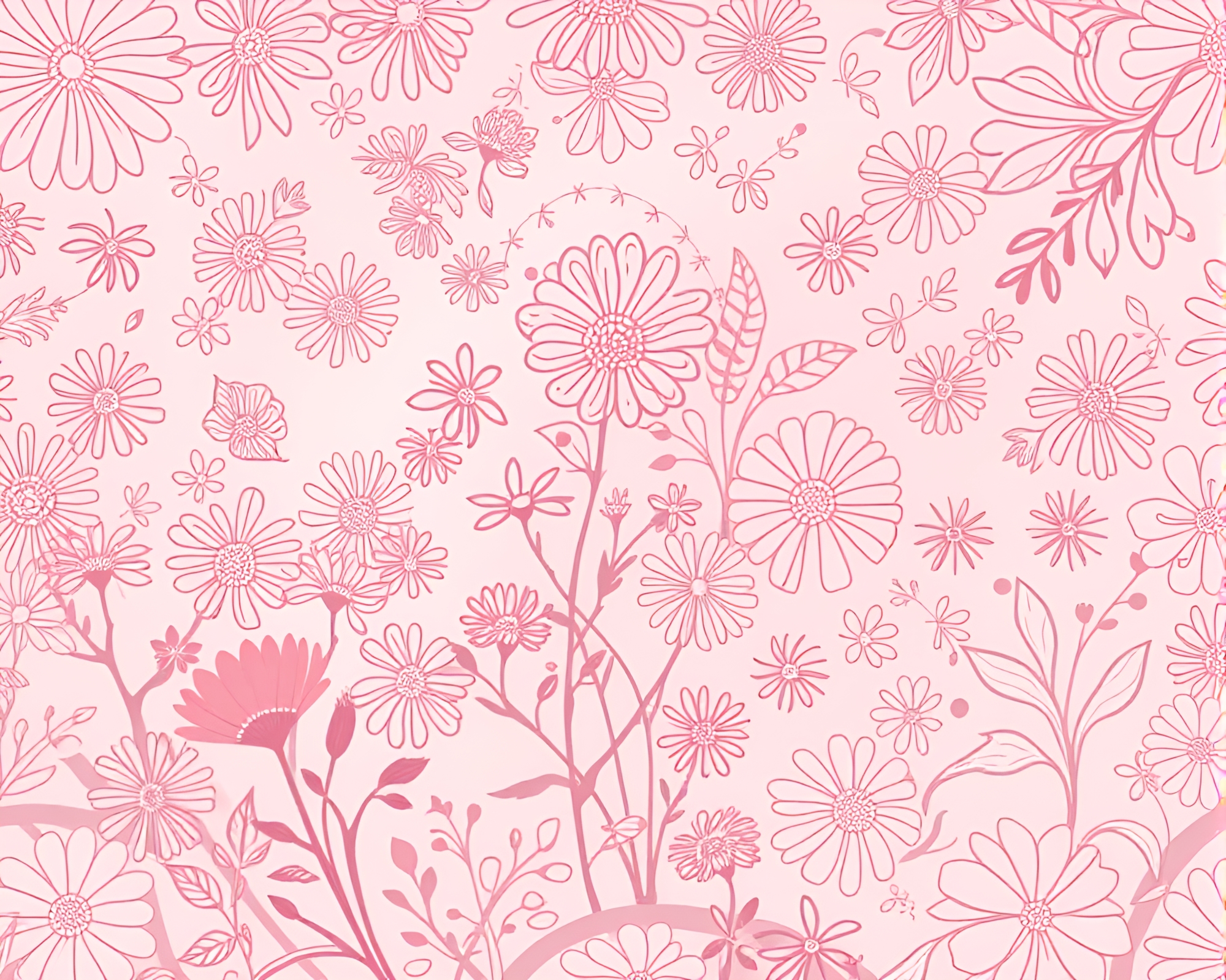 Sky Garden Dreams: Blush Pink Bio-Organic Intricacies – free AI stock image
