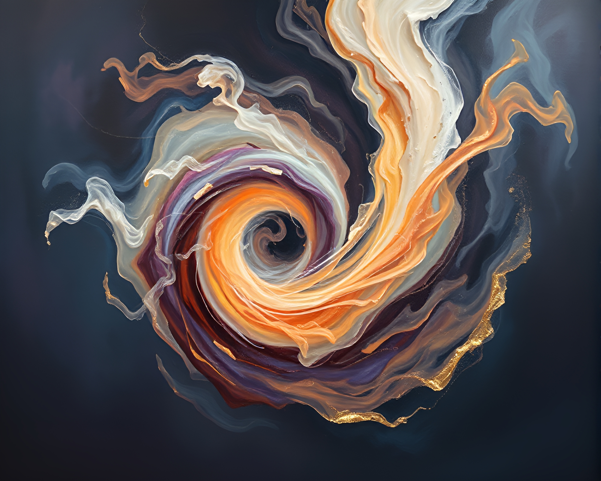 Ethereal Dragon Egg Enshrouded in Swirling Smoke – free AI stock image