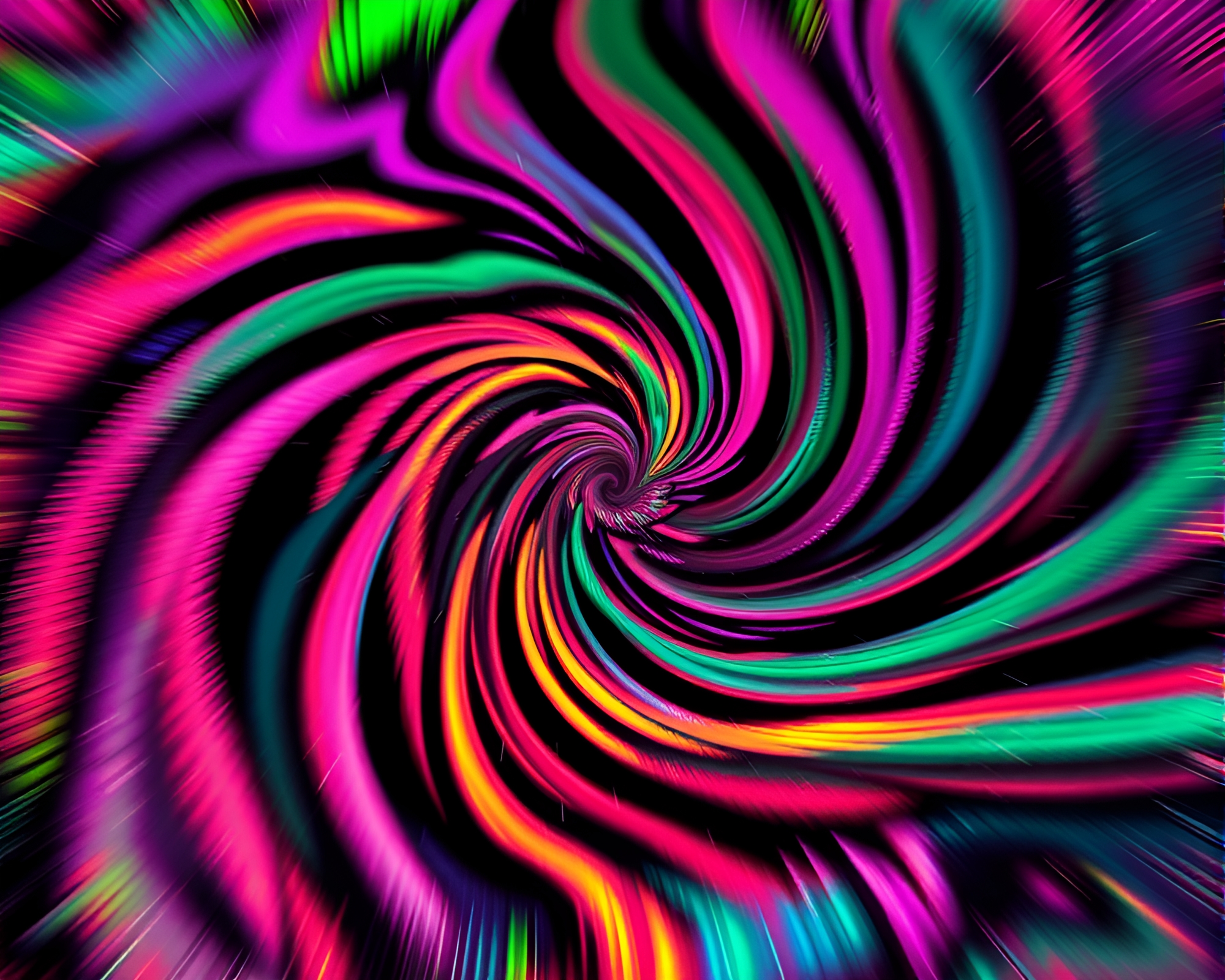 Swirling Jewel-Toned Zebra in AI Art Style – free AI stock image