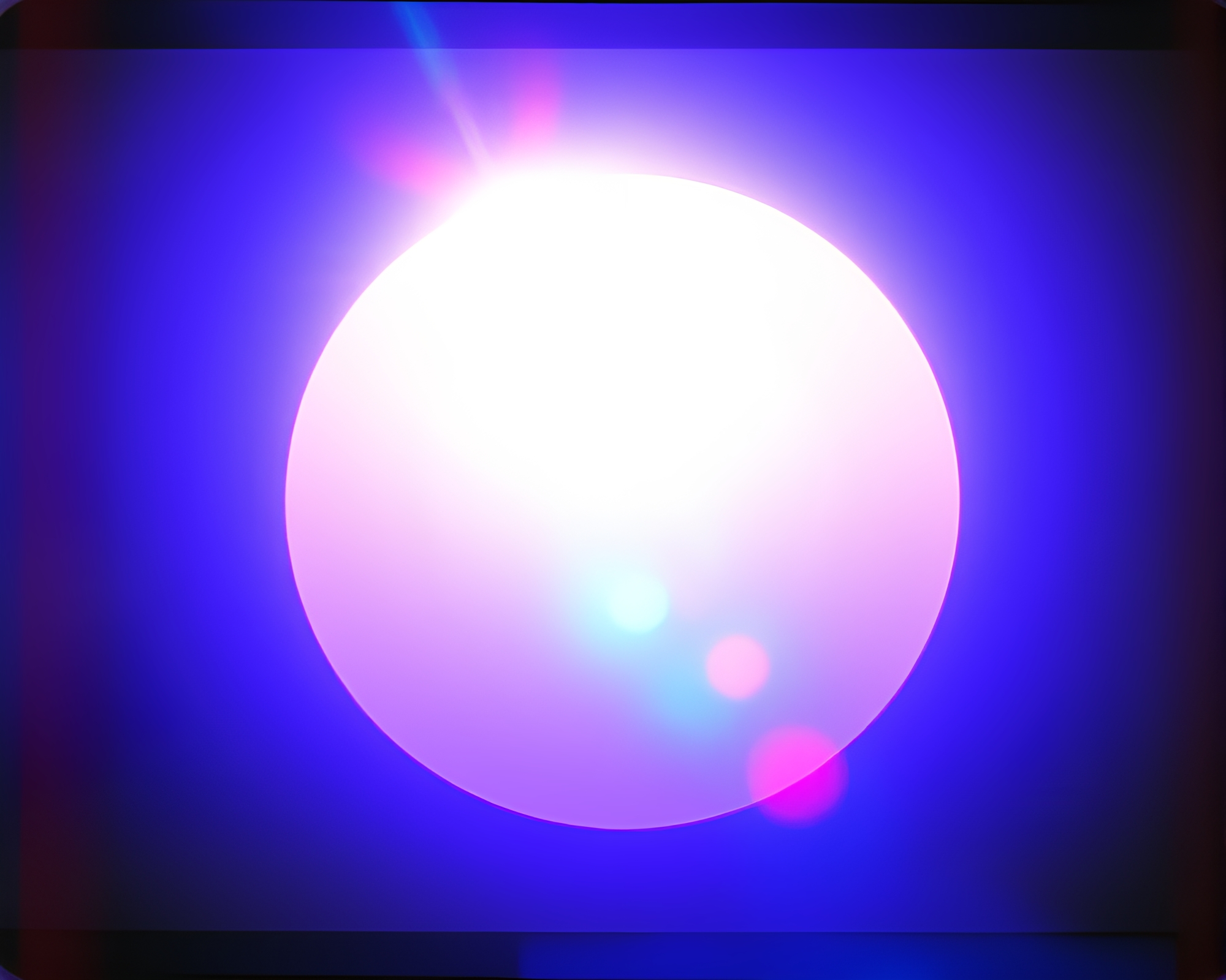 Holographic Sunlight Caressing Cobalt Blue Beauty – free AI stock image