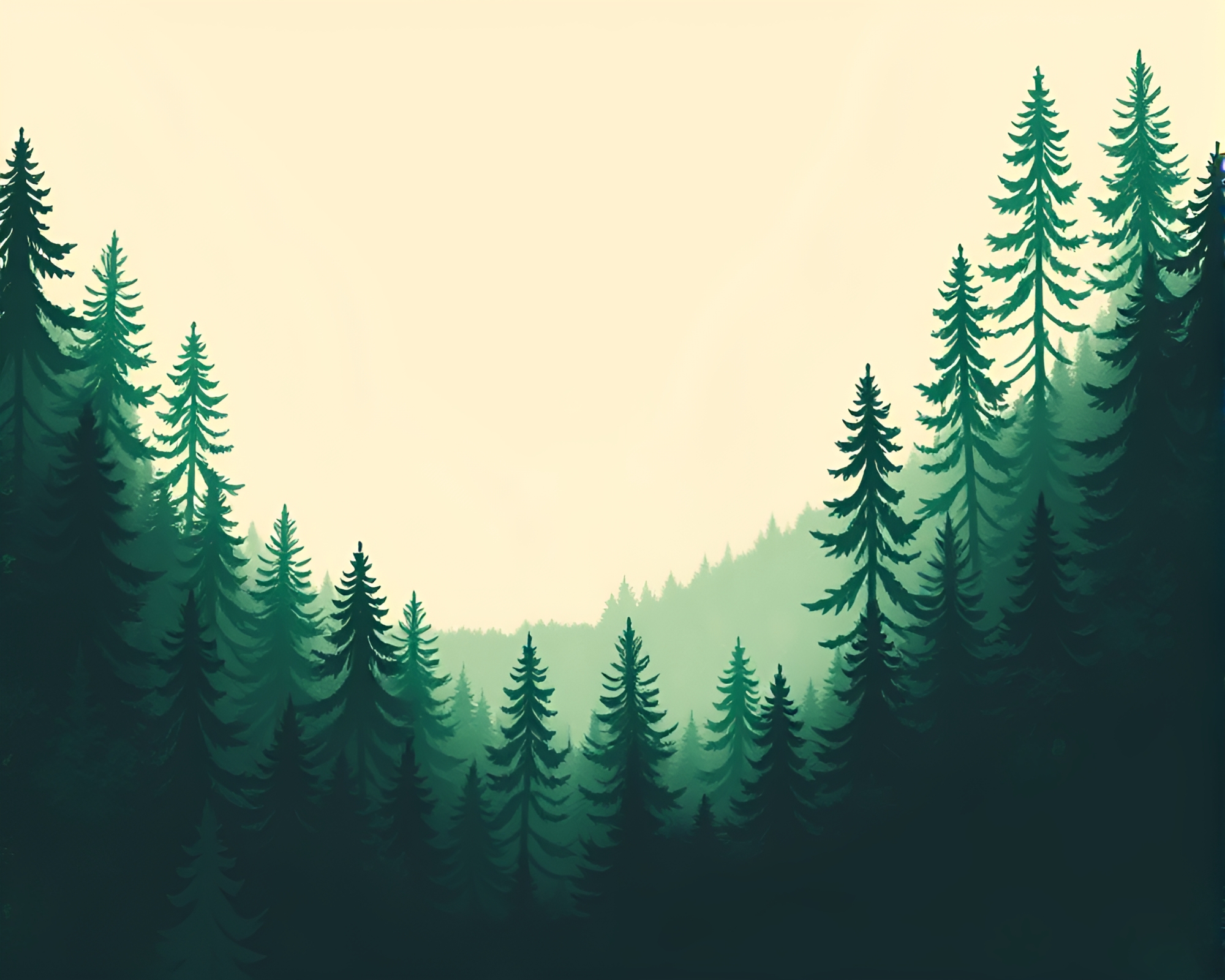 Enchanting Forest-Green Bracelet Negative Space Pointillism – free AI stock image