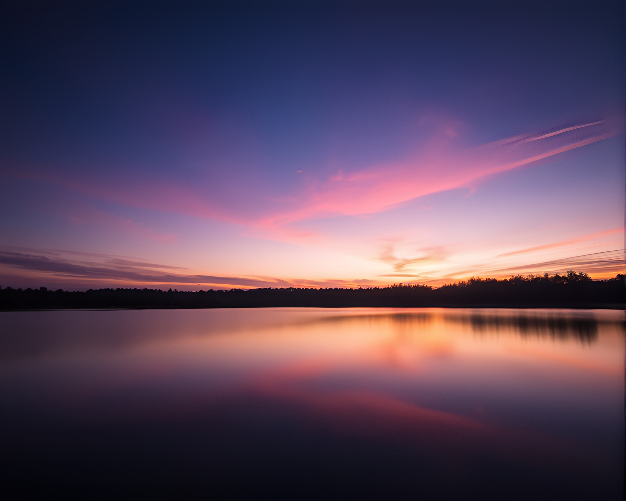 Enchanted Sunrise Magic Circle Reflections – free AI stock image