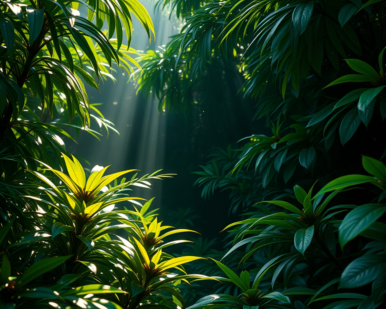 Topaz brightness jungle with intricate hair movement simulation