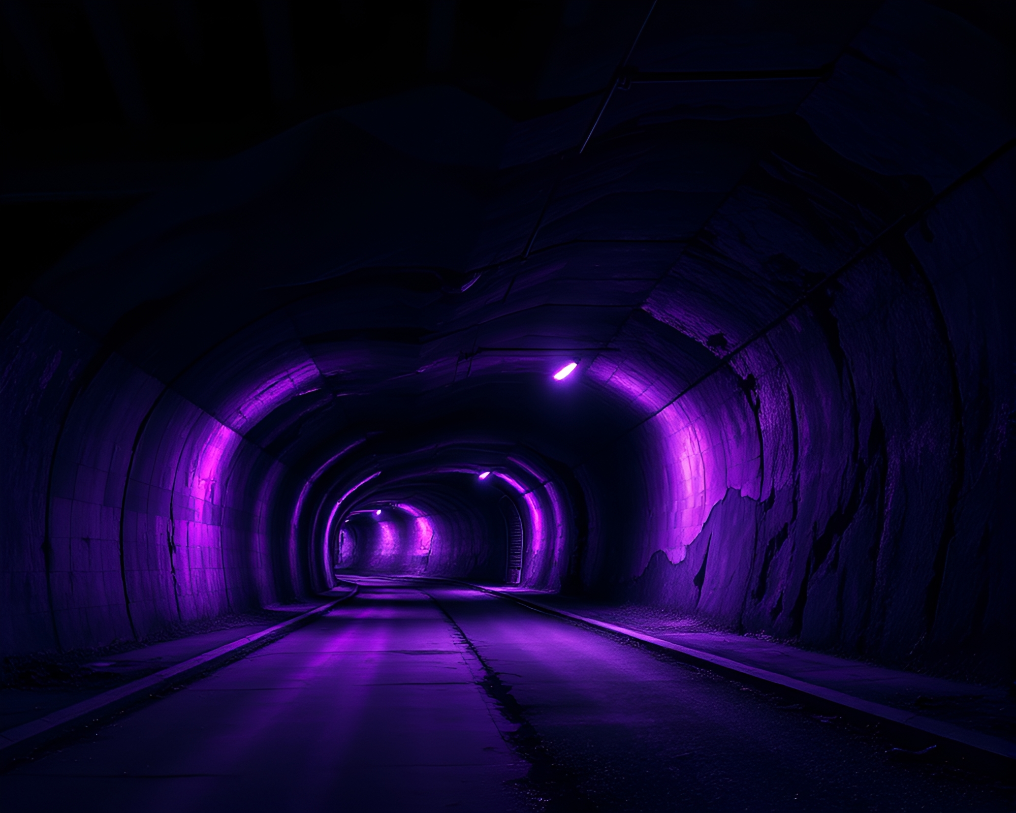 Ethereal Twilight Bunker in Grisaille – free AI stock image