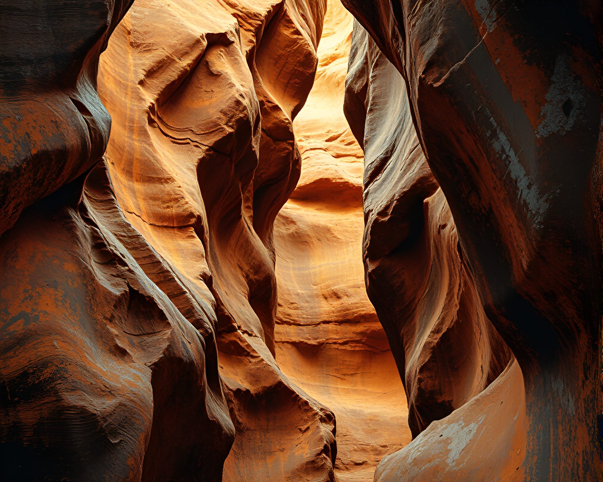 Koala in Metallic Canyon Rust Fantasy – free AI stock image