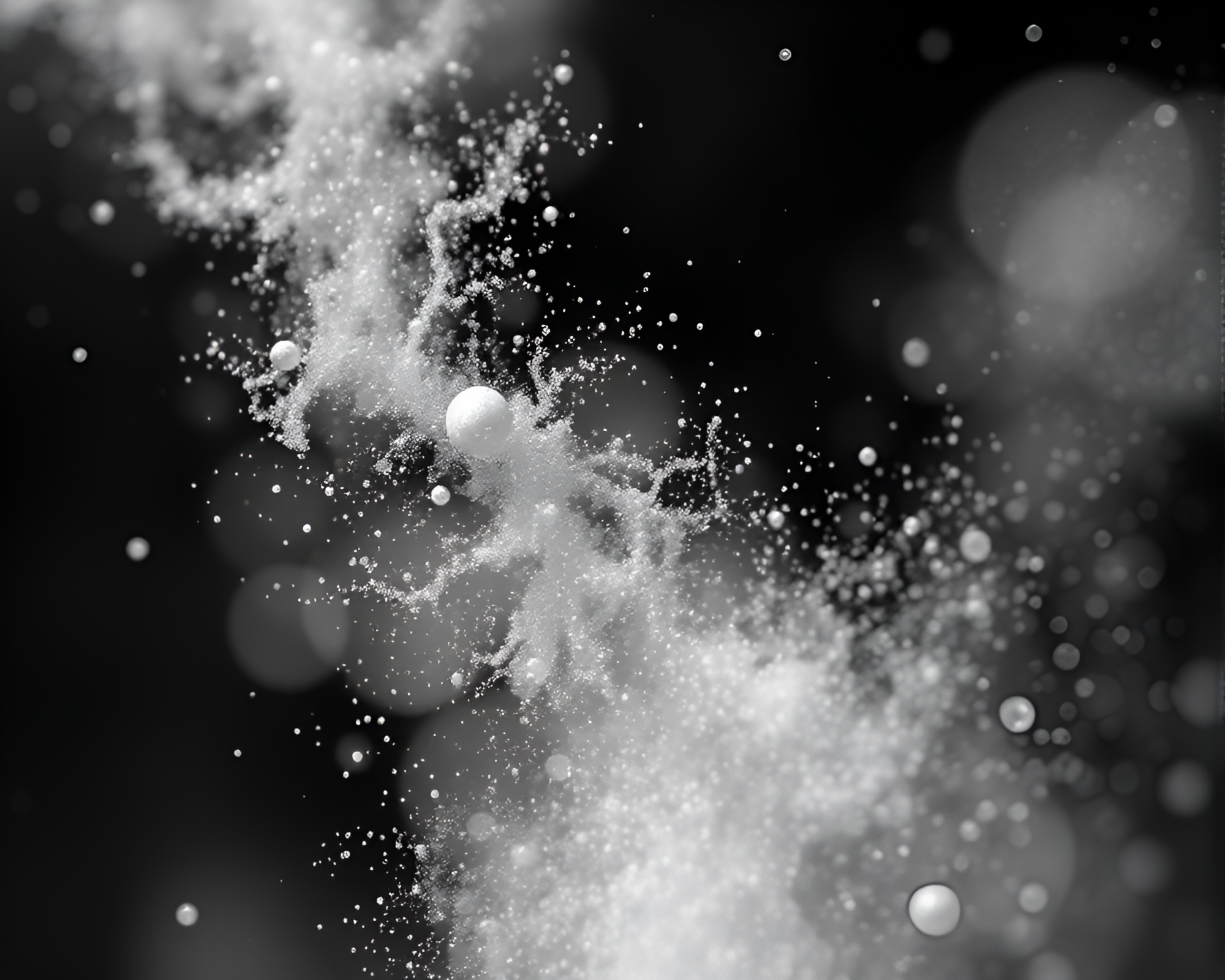 3D Bio-Printer Extreme Close-Up Charcoal Sketch – free AI stock image