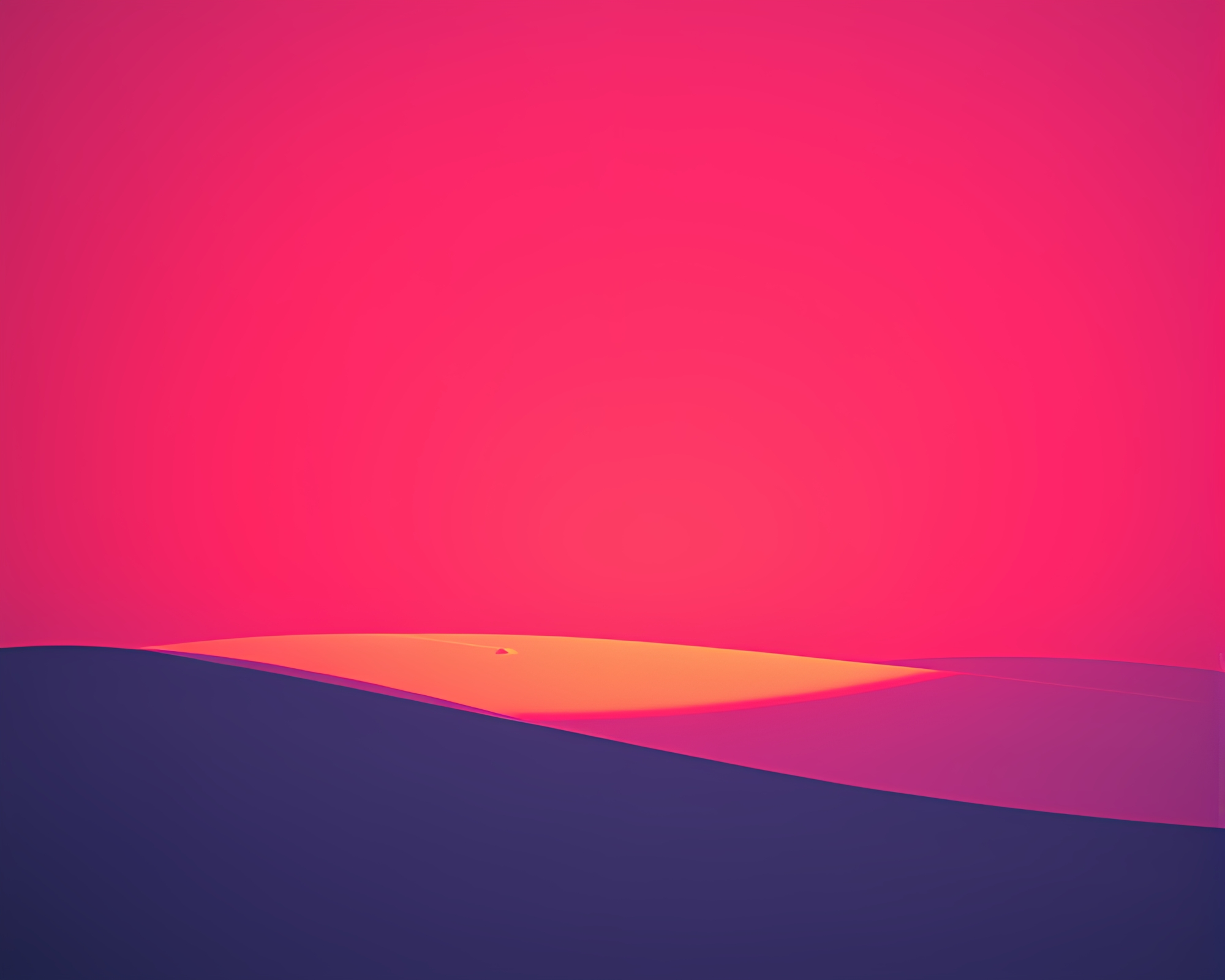 Neon Shadow Play in Sand Dunes – free AI stock image