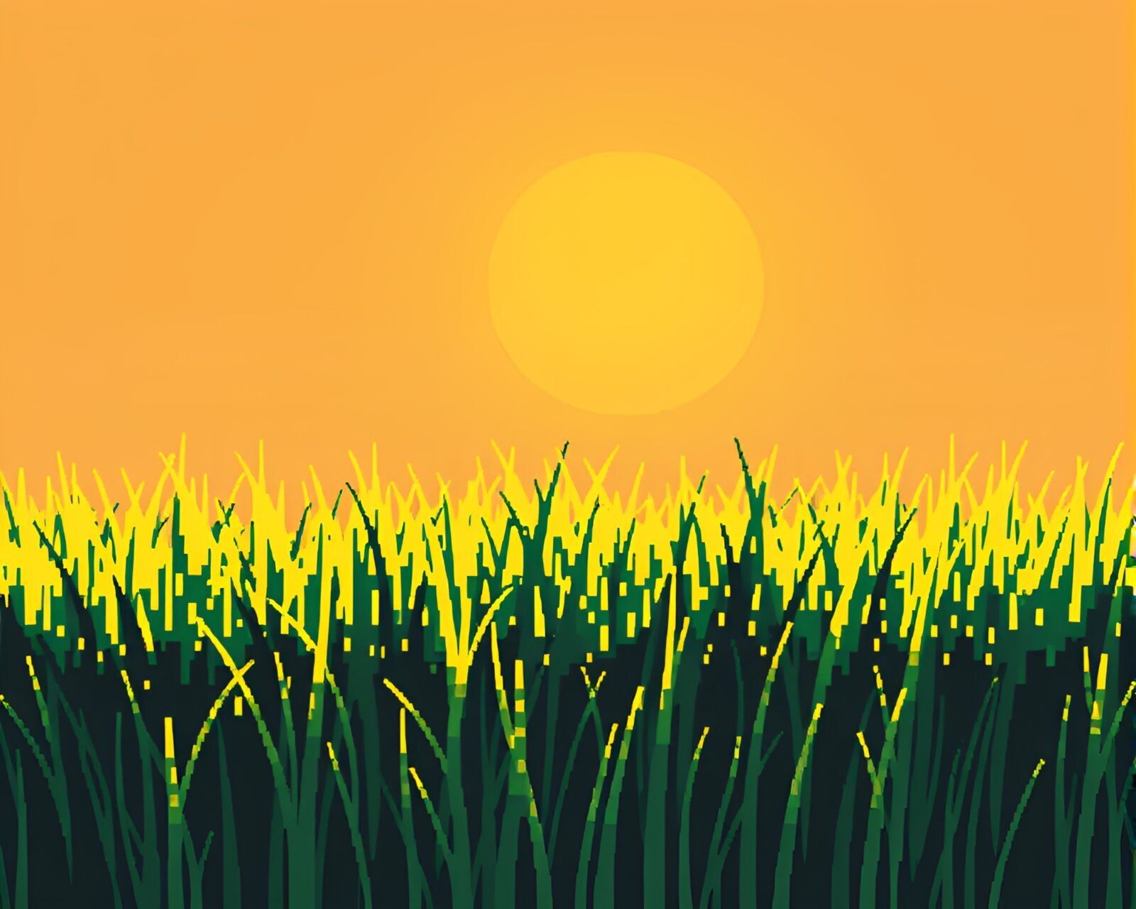Topaz brightness lighting on retro pixel art scene