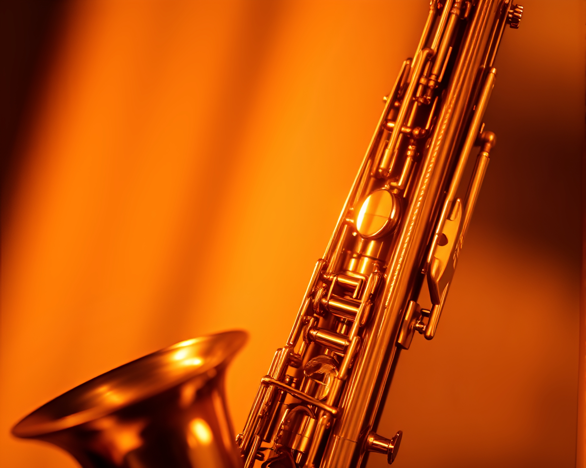Saxophone Serenade in Tranquil Sepia Tones – free AI stock image