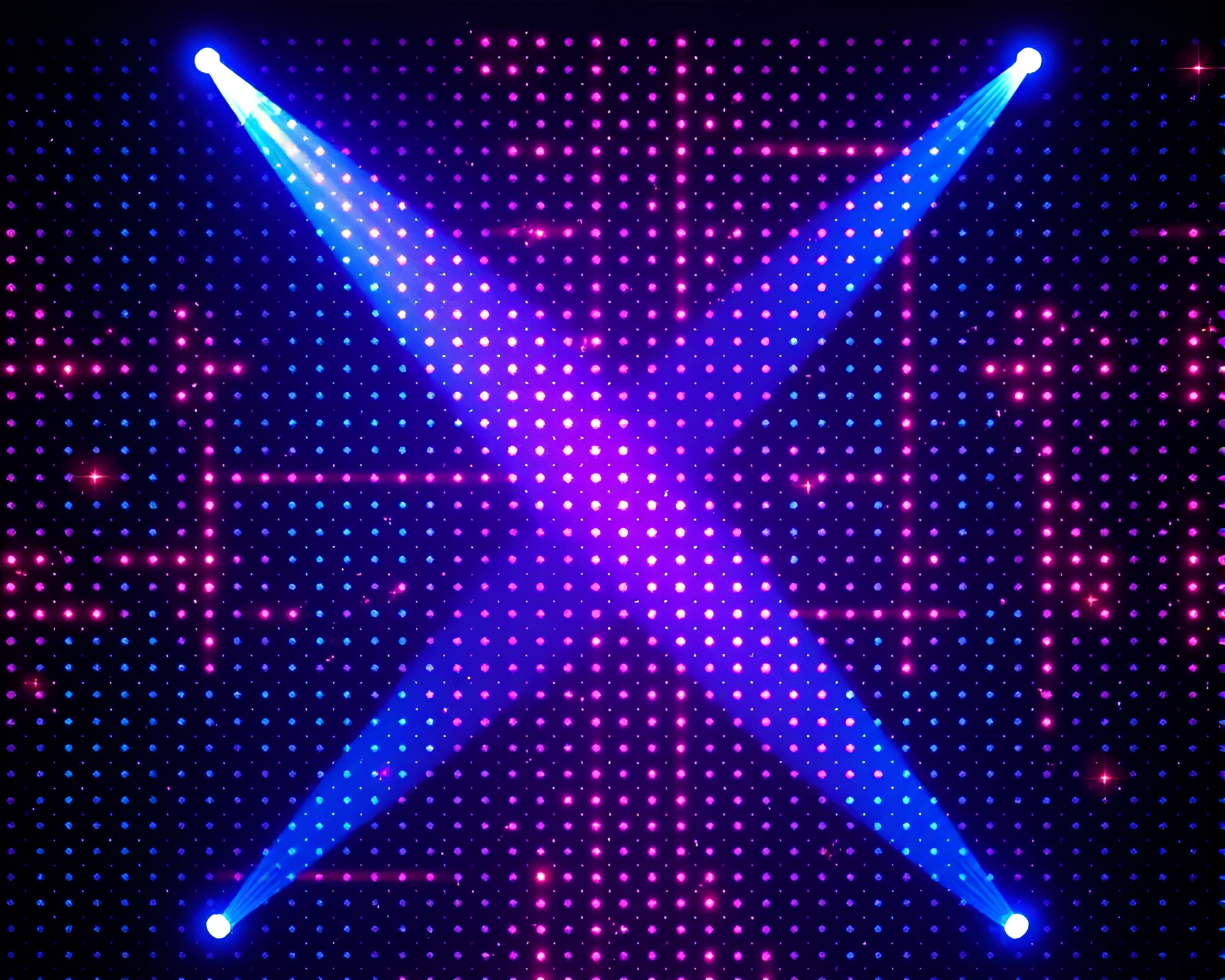 Eldritch LED Portal in Prism Universe – free AI stock image