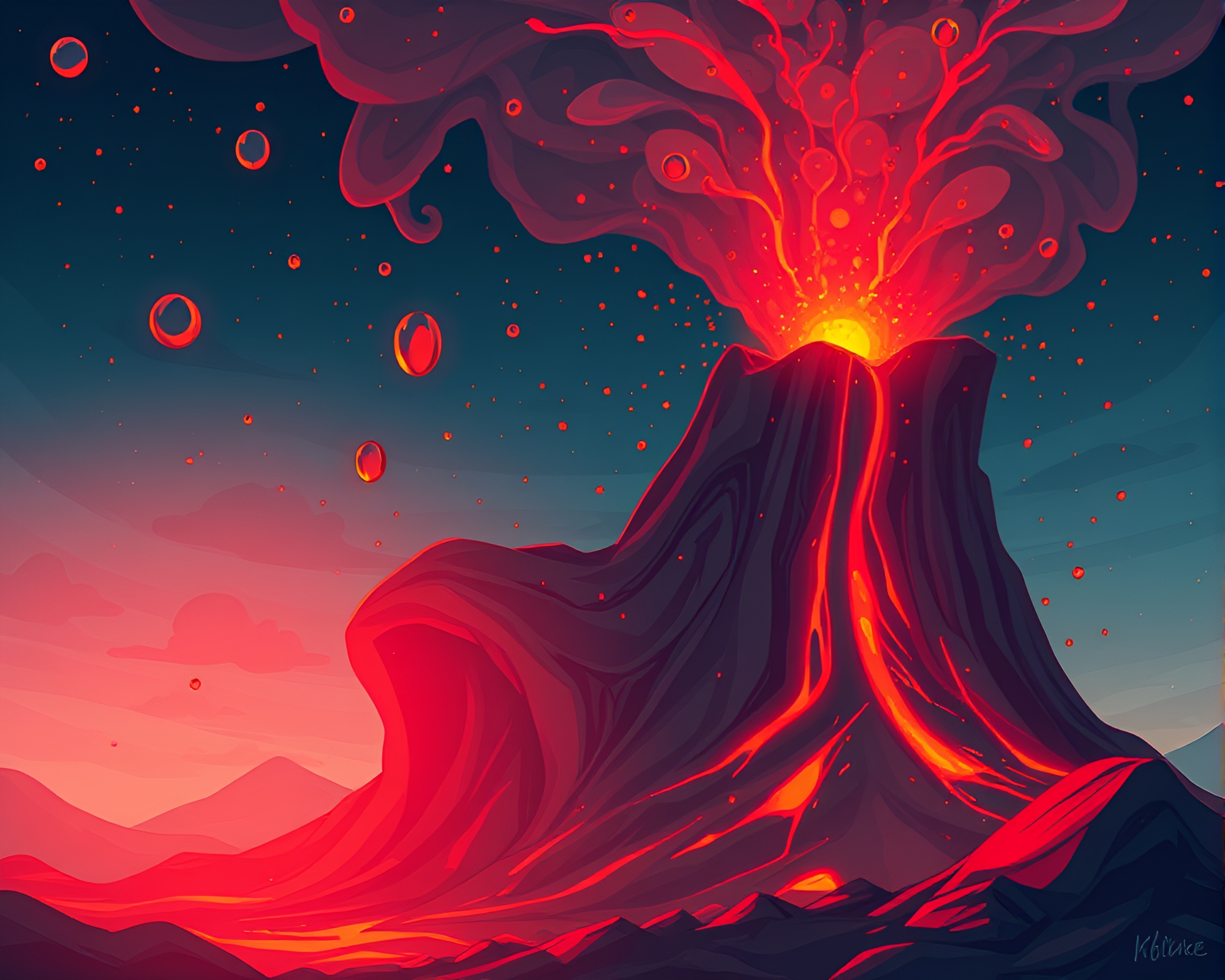 Dew Drops Time Vortex Cartoon Adventure – free AI stock image