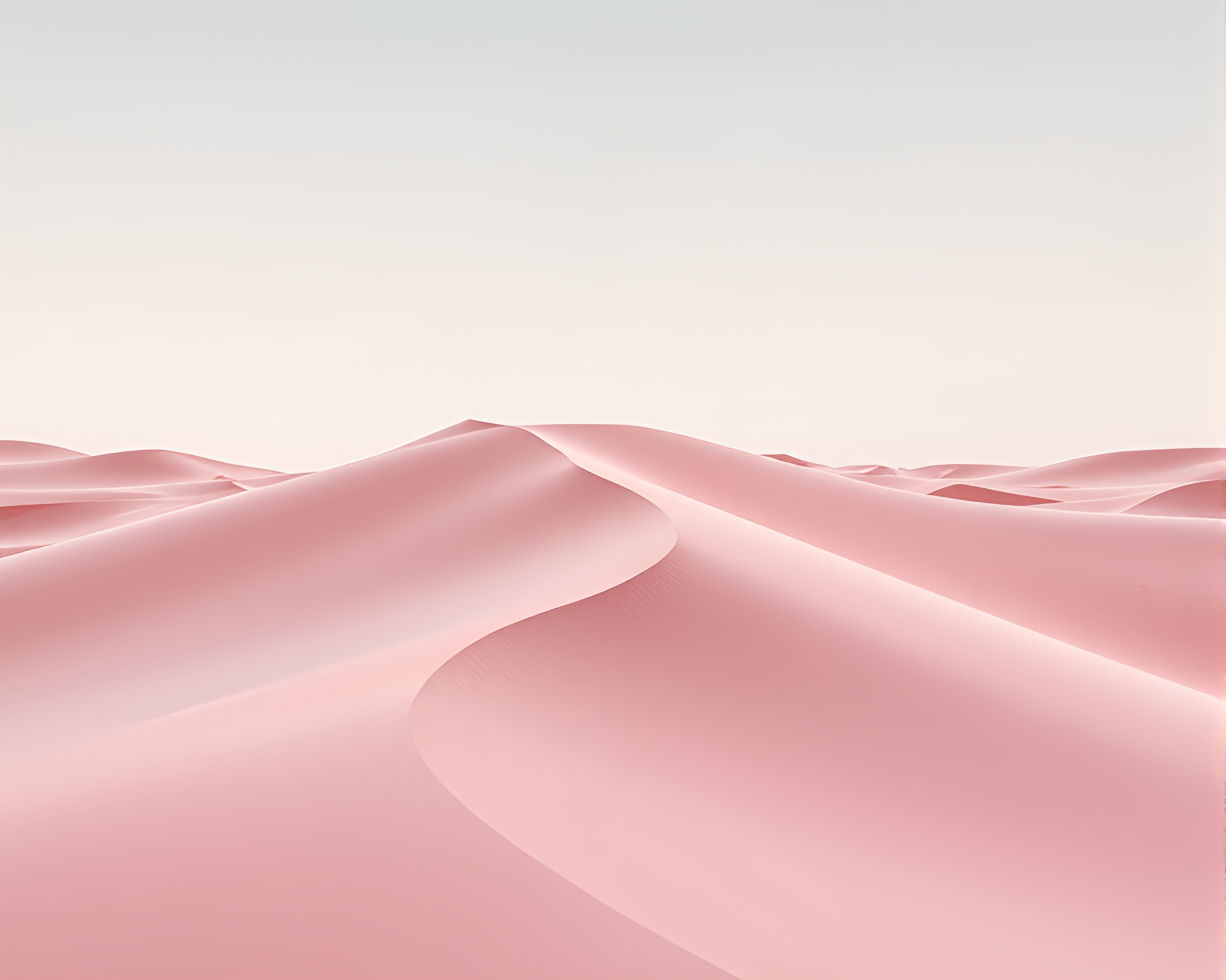 Ethereal Sands: Anaglyph 3D Desert Sunset – free AI stock image