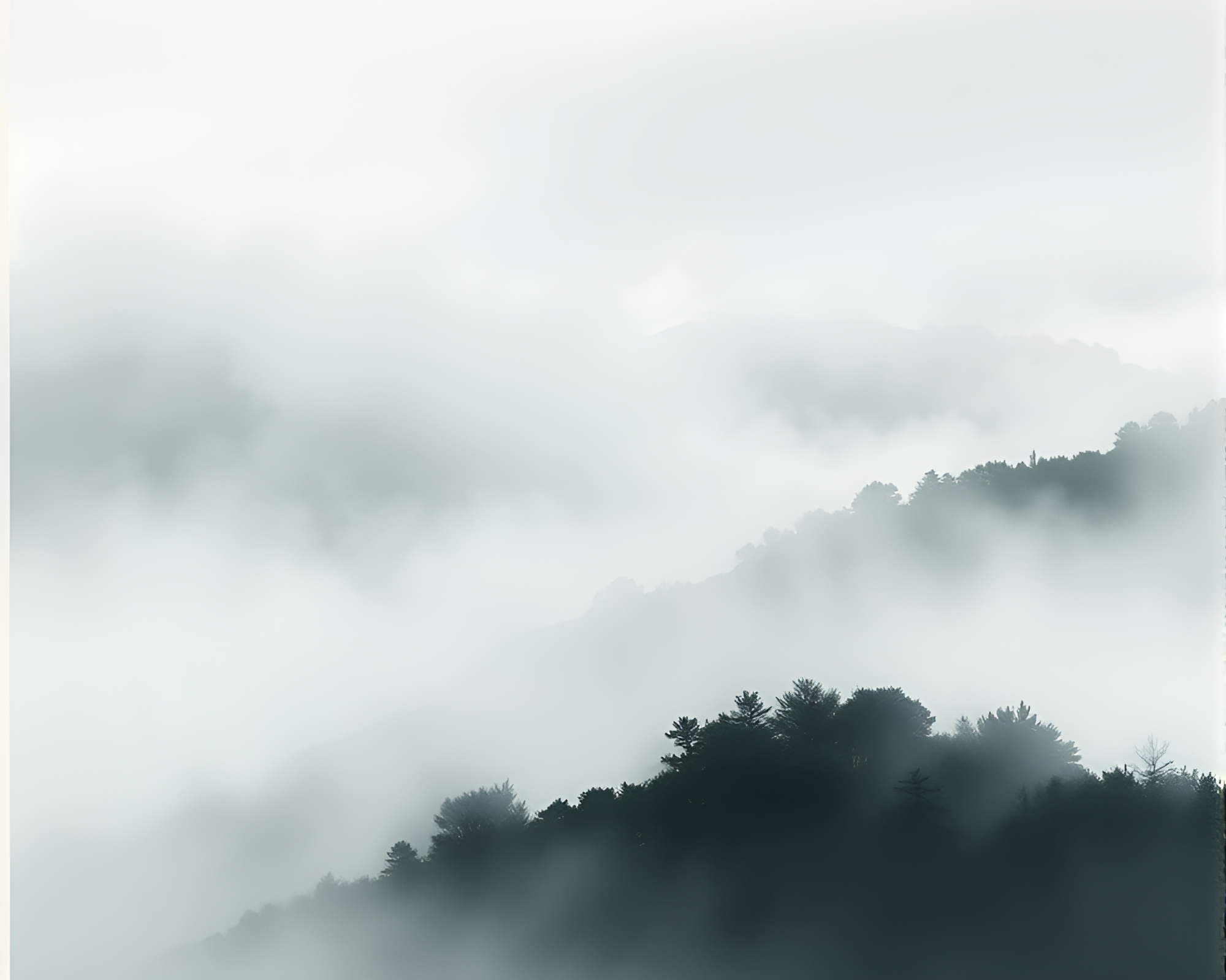 Cello Serenade in Misty Sumi-e Landscape – free AI stock image
