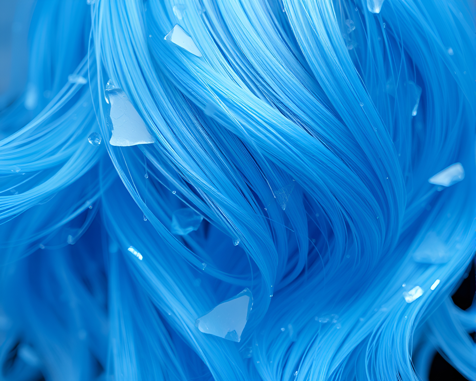 Fragments of Glass Dancing with Cello Melodies – free AI stock image