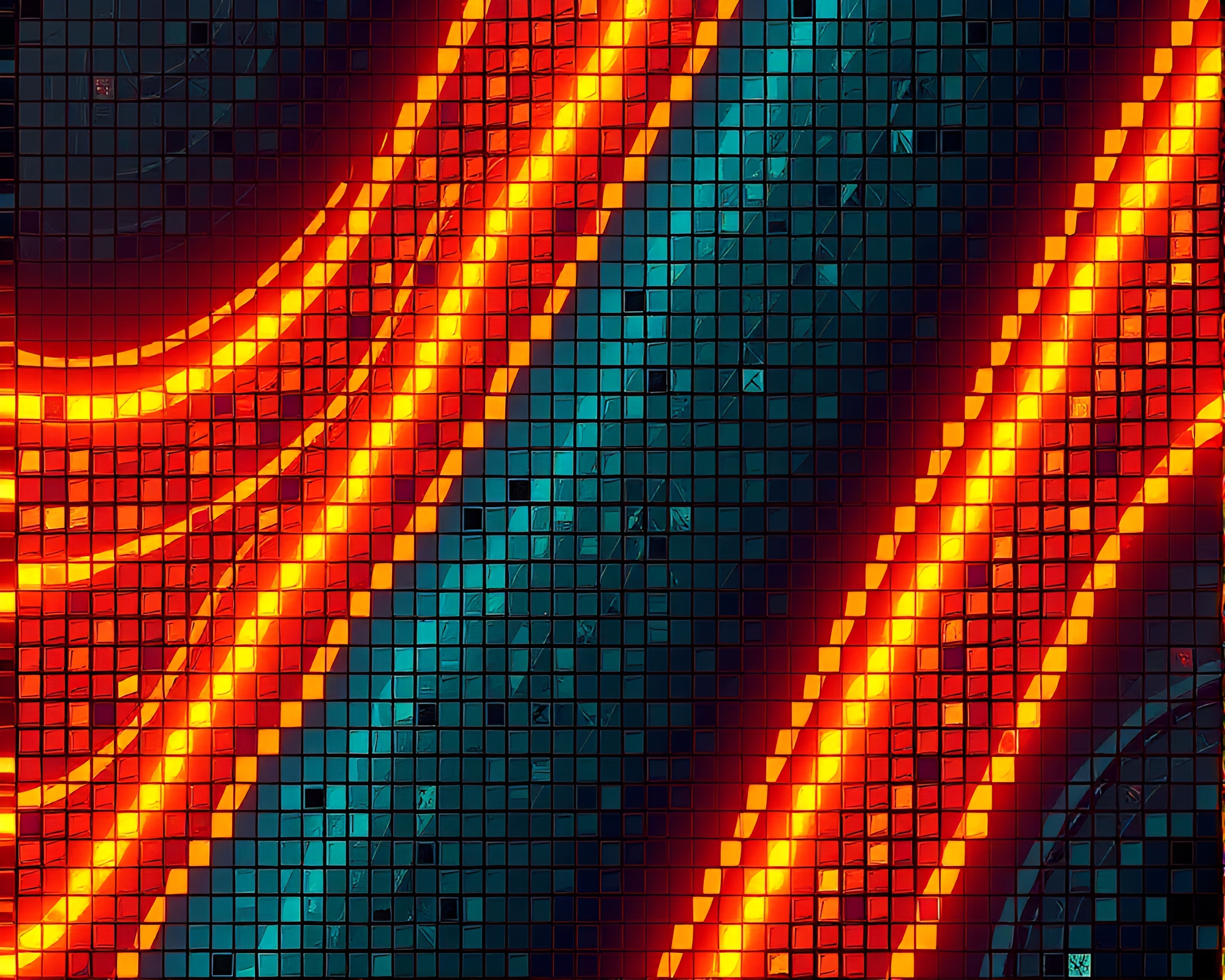 Surreal steampunk cityscape in mesmerizing retro wave lighting – free AI stock image