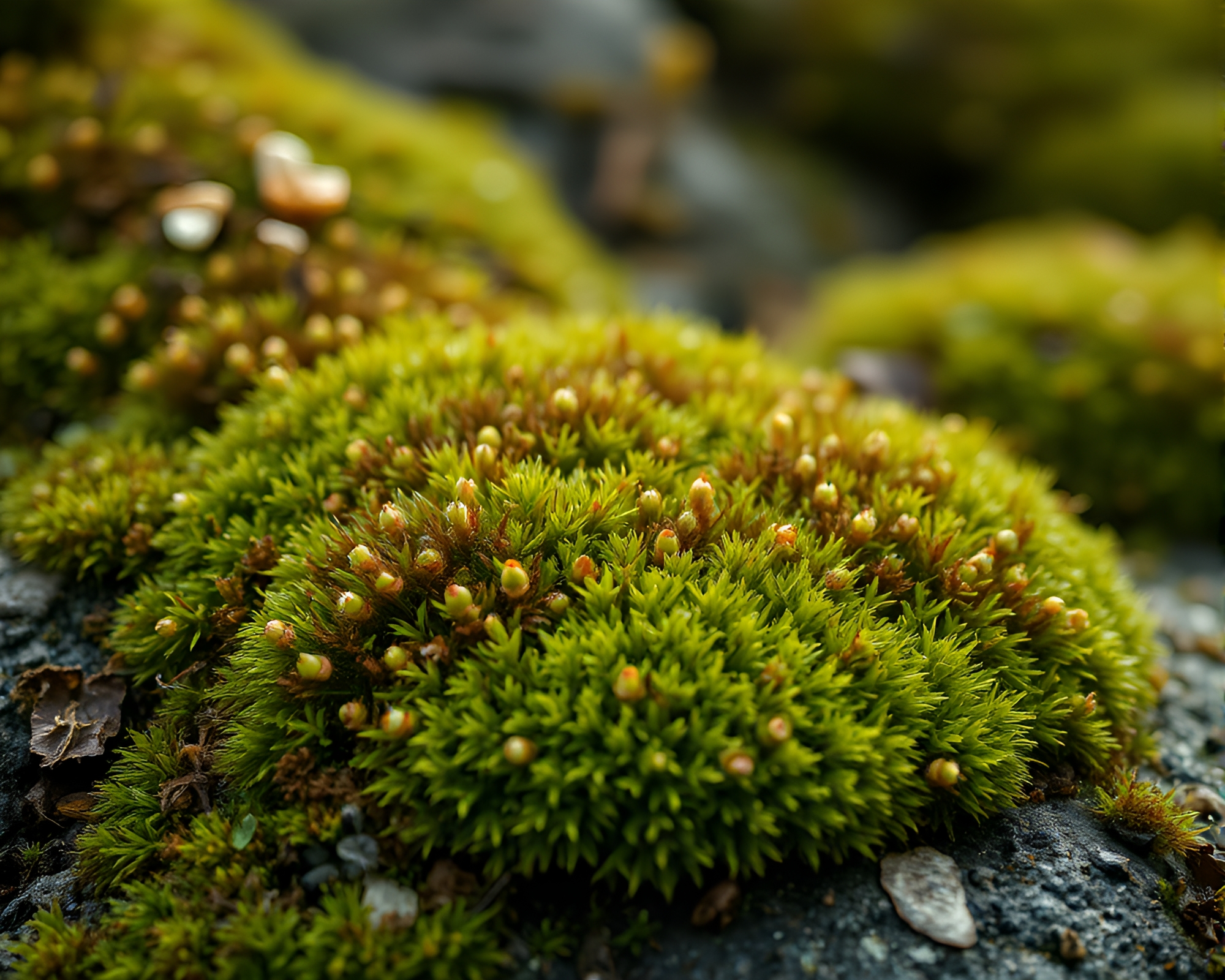 Enchanted Dwarf in Mossy Forest – free AI stock image