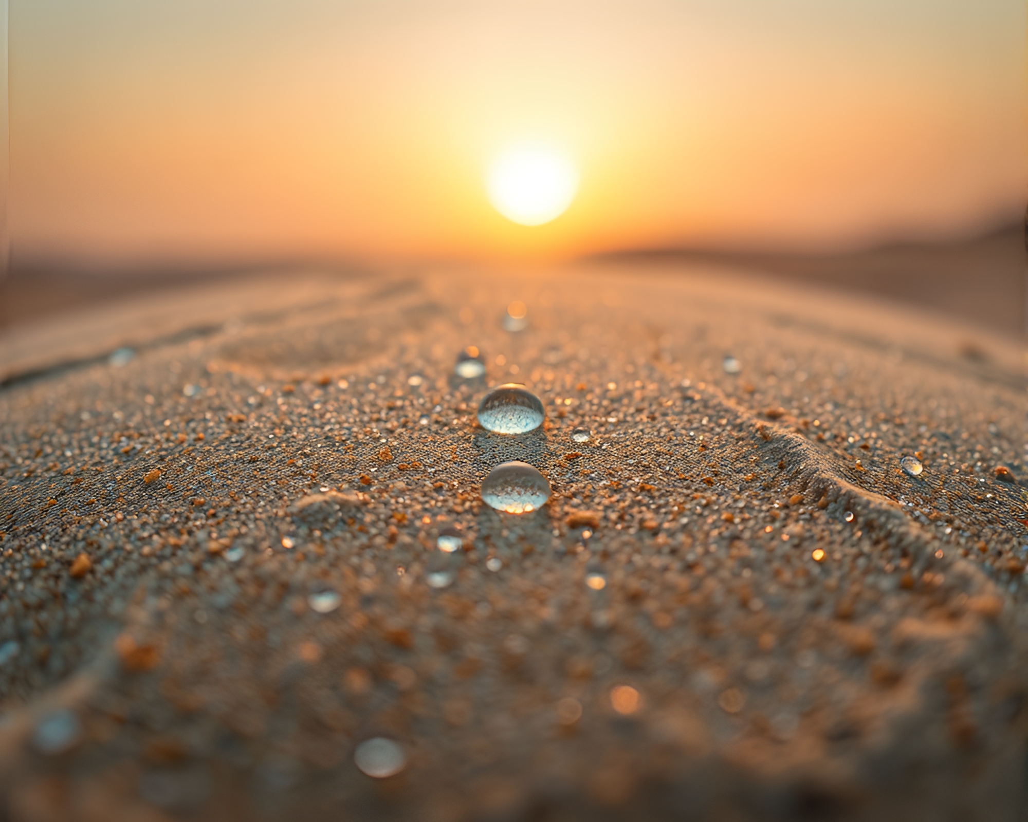 Enchanting Magic Circle with Glistening Dew Drops – free AI stock image
