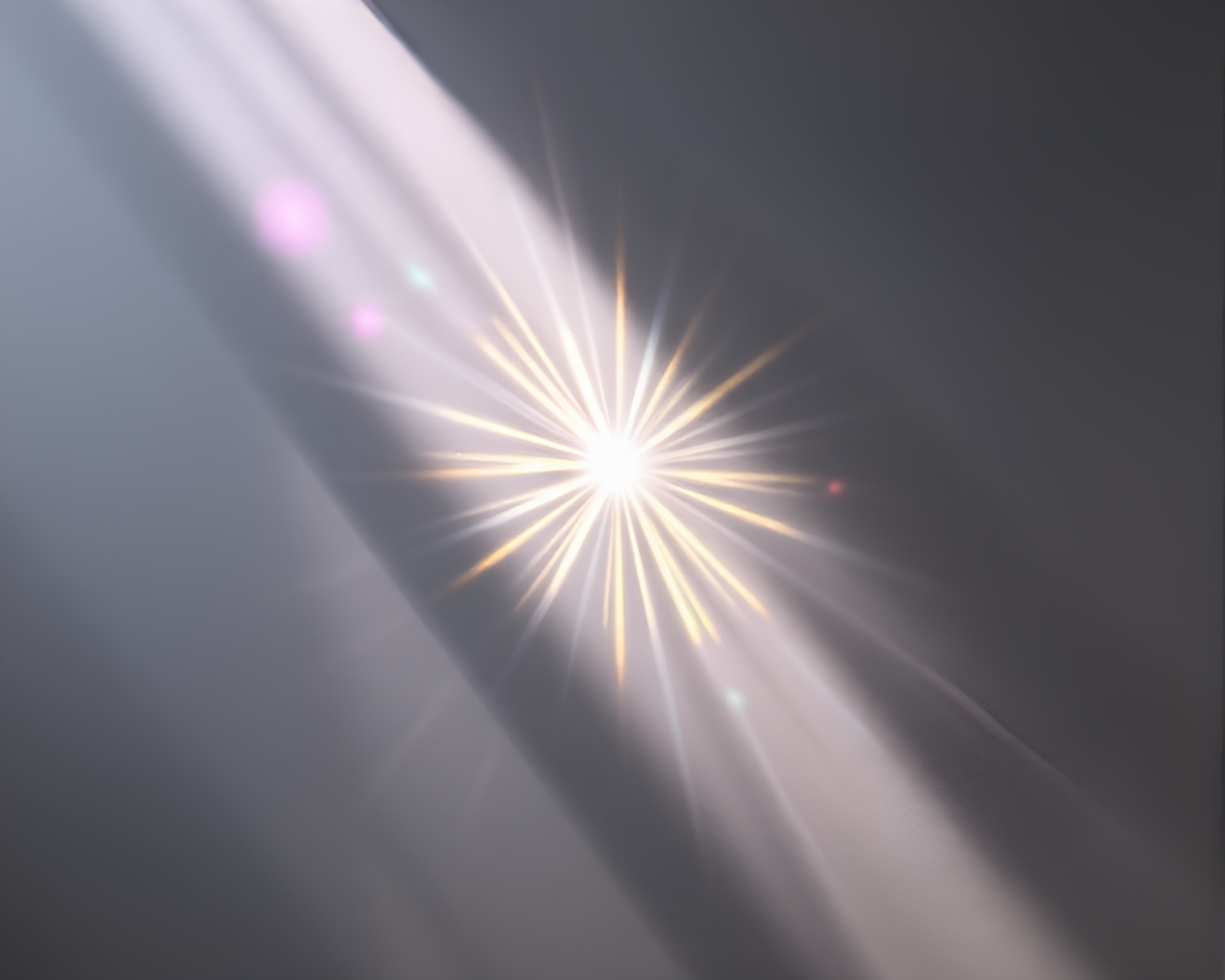 Fairy stencil shadows with starburst hues – free AI stock image