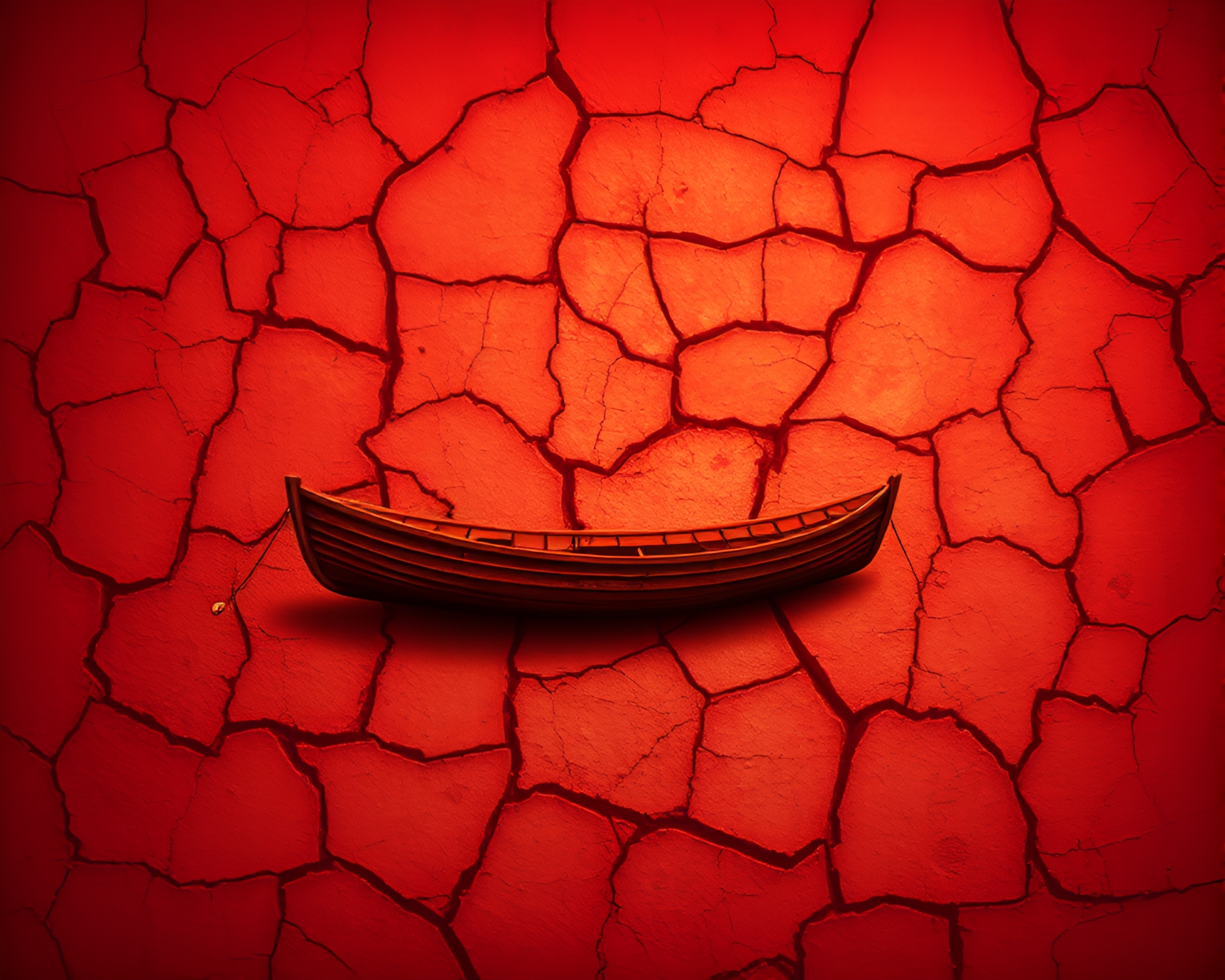 Desolate Retro Hydrofoil Adventure – free AI stock image