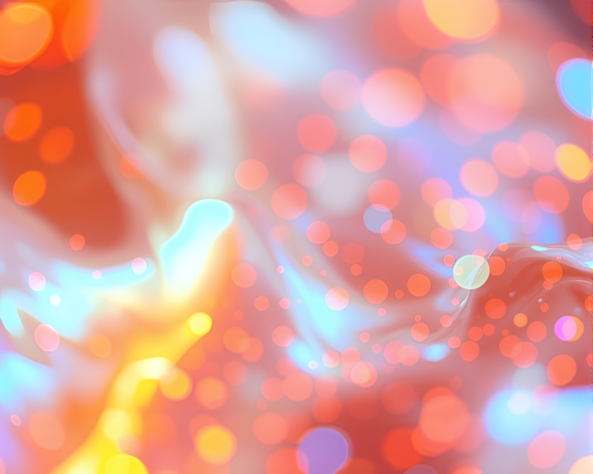 Holographic Dimensional Rift in Burnt Orange Glow – free AI stock image