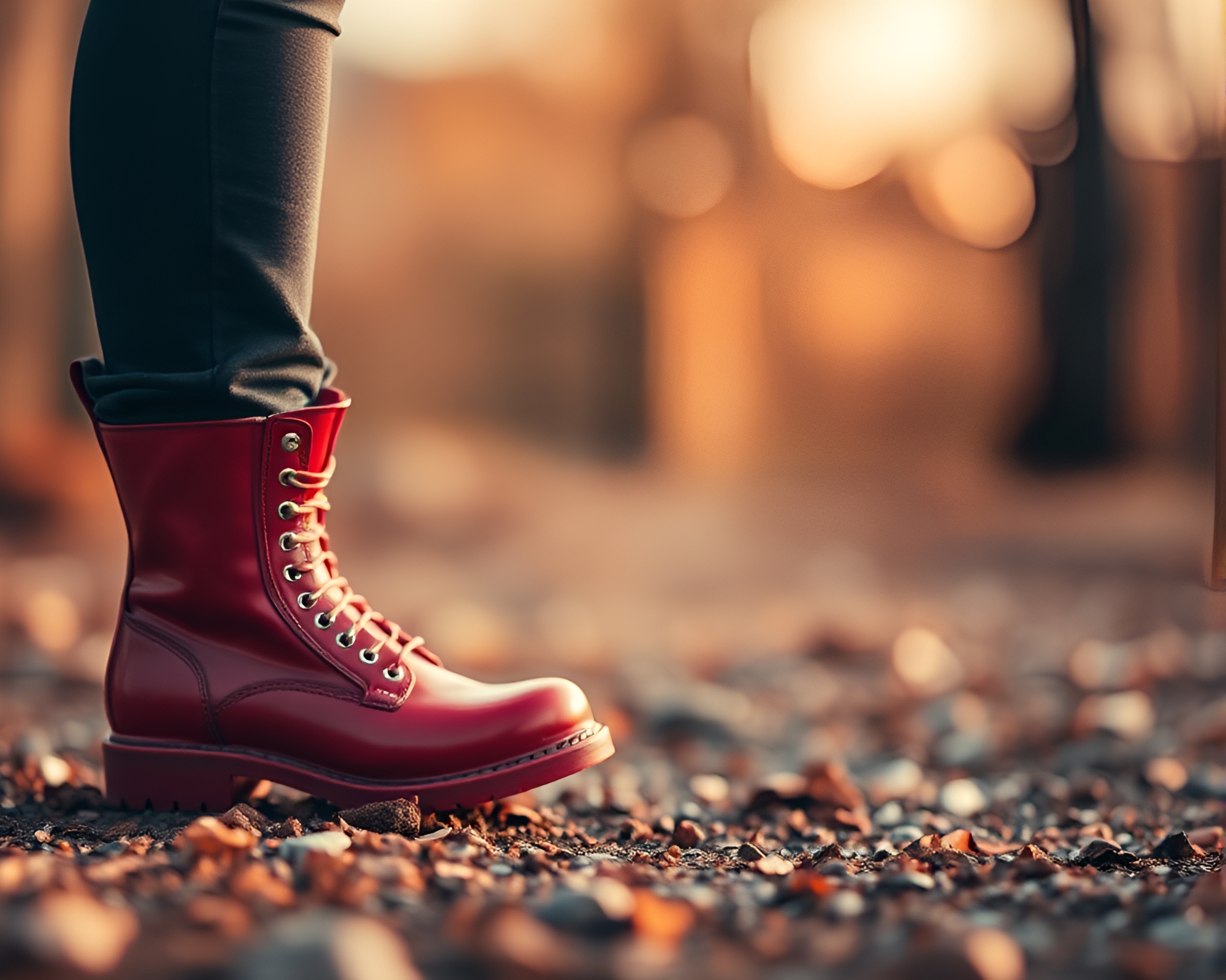 Gravity Boots in Ruby Red Fantasy World – free AI stock image