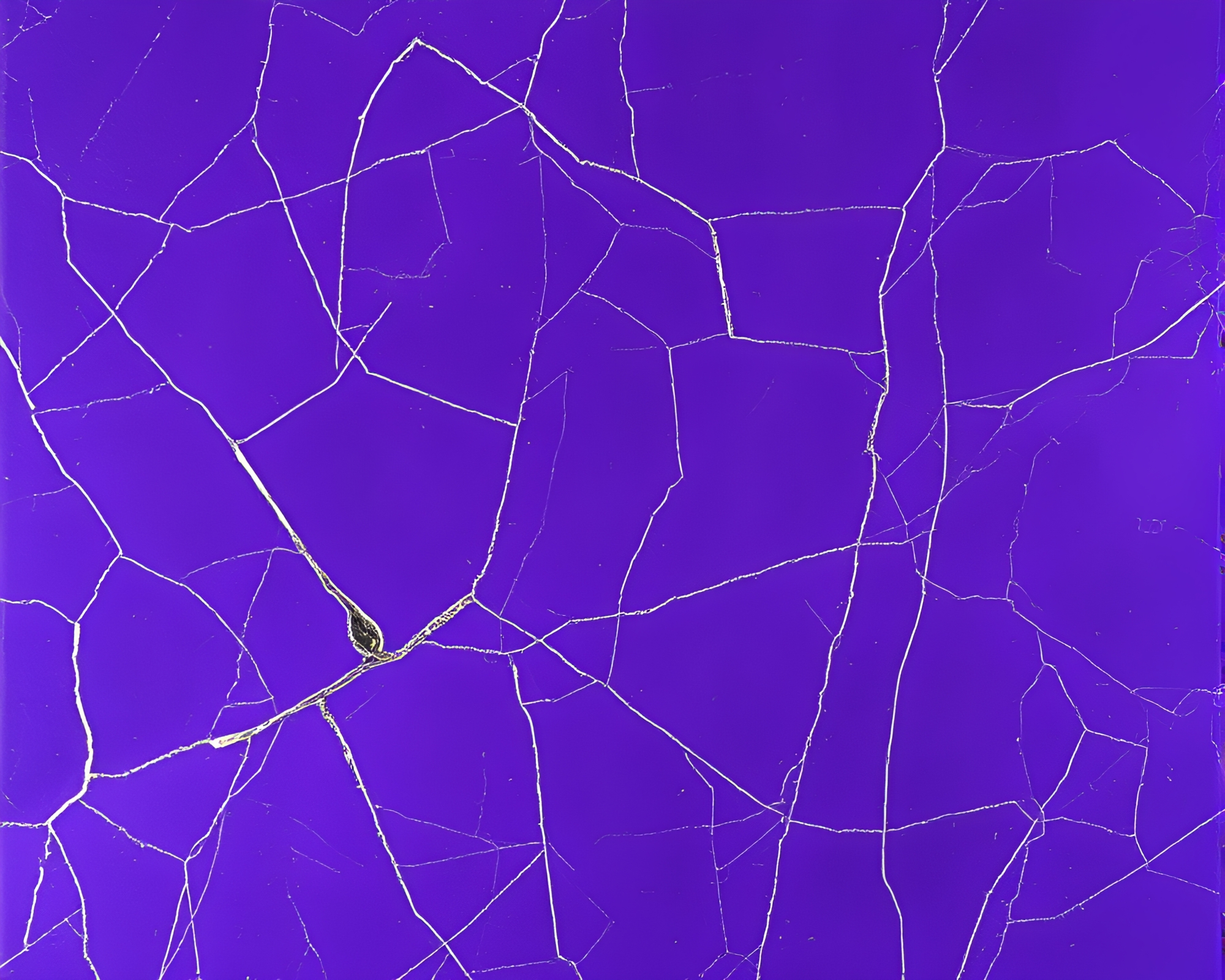 Glimmering Amethyst Plateau under Metallic Scratches Composition – free AI stock image