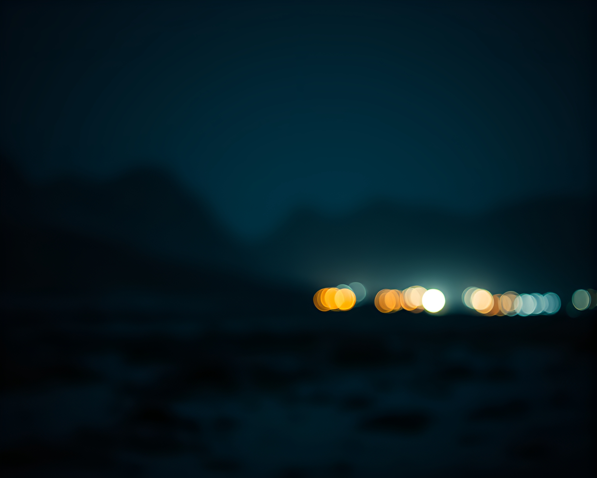 Northern Tundra Dungeon Bokeh Noir – free AI stock image