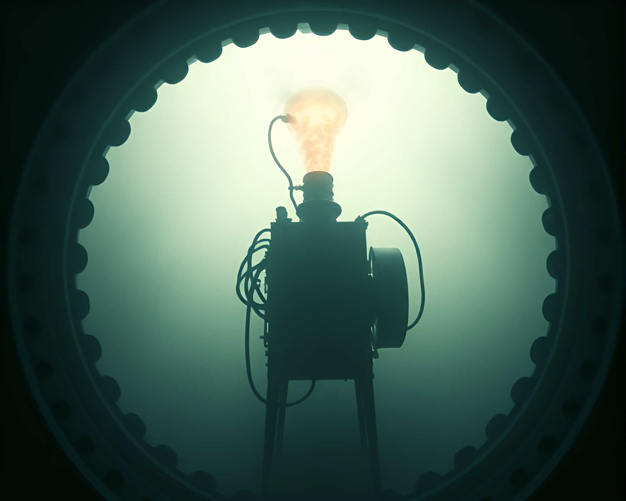 Fantasy Film Sprocket Wormhole Generator in Comic Style – free AI stock image