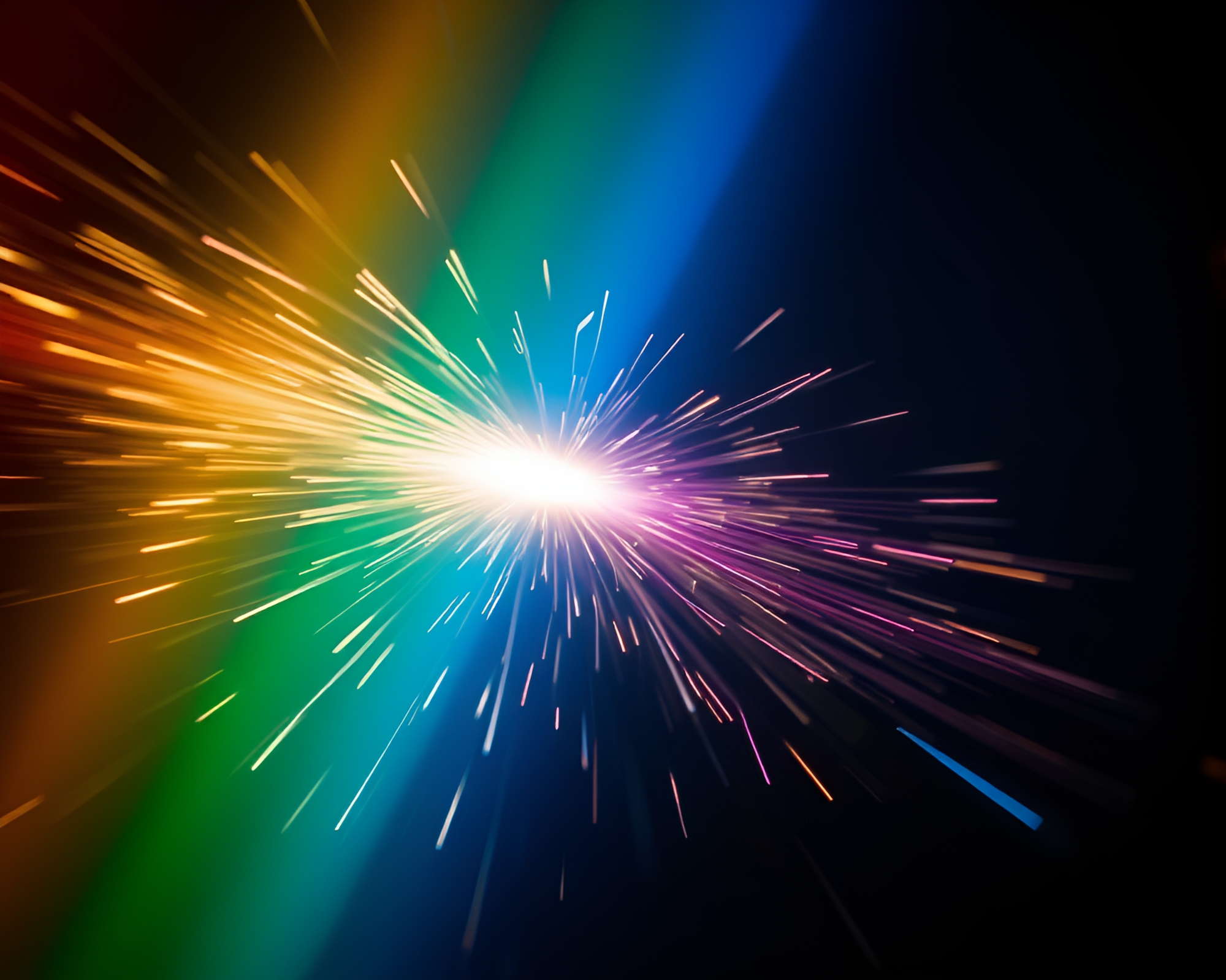 Vibrant Sparkler Trails Like Zero-Point Energy Reactor – free AI stock image