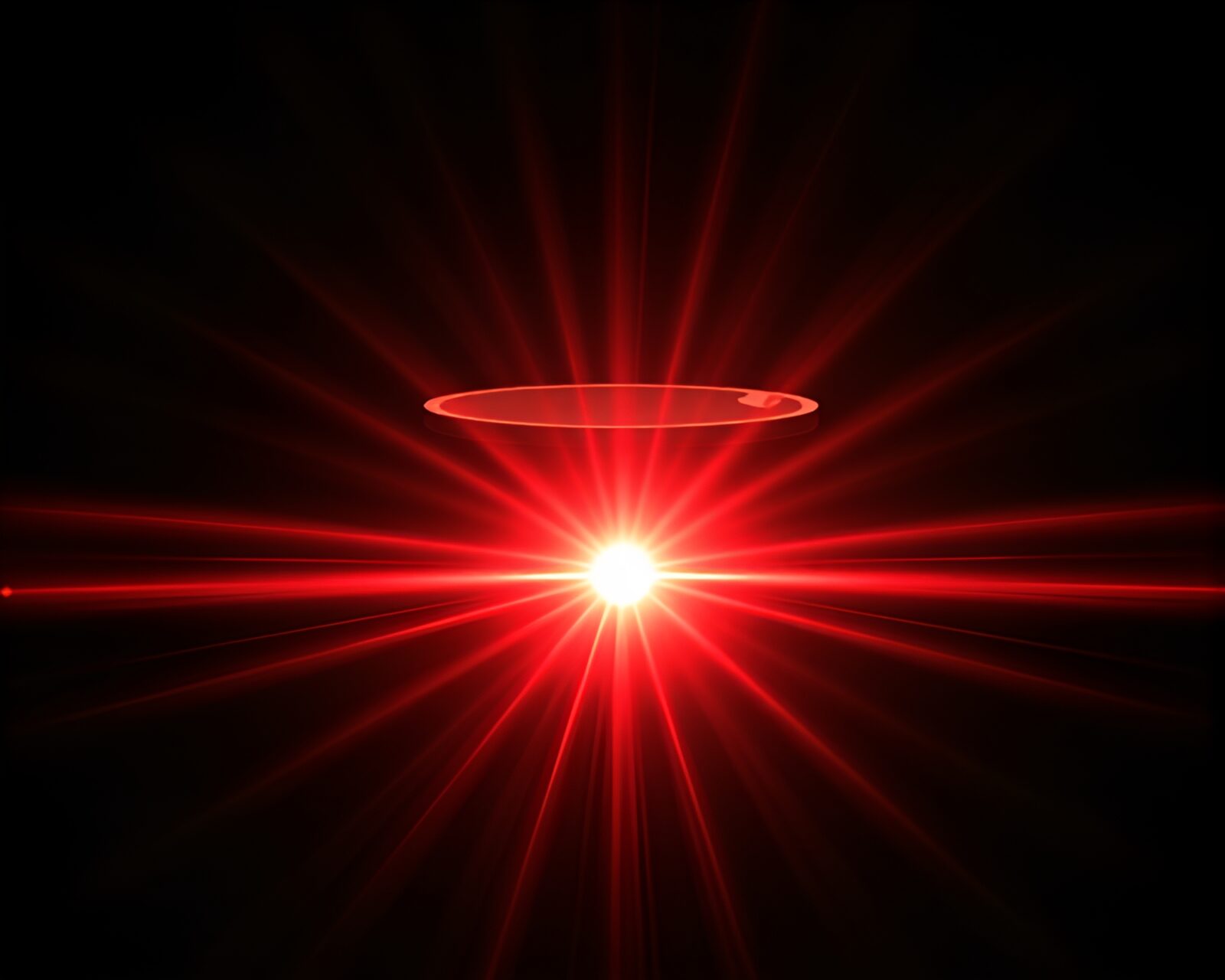 Energetic solar flare glow emanating from halftone coffee cup