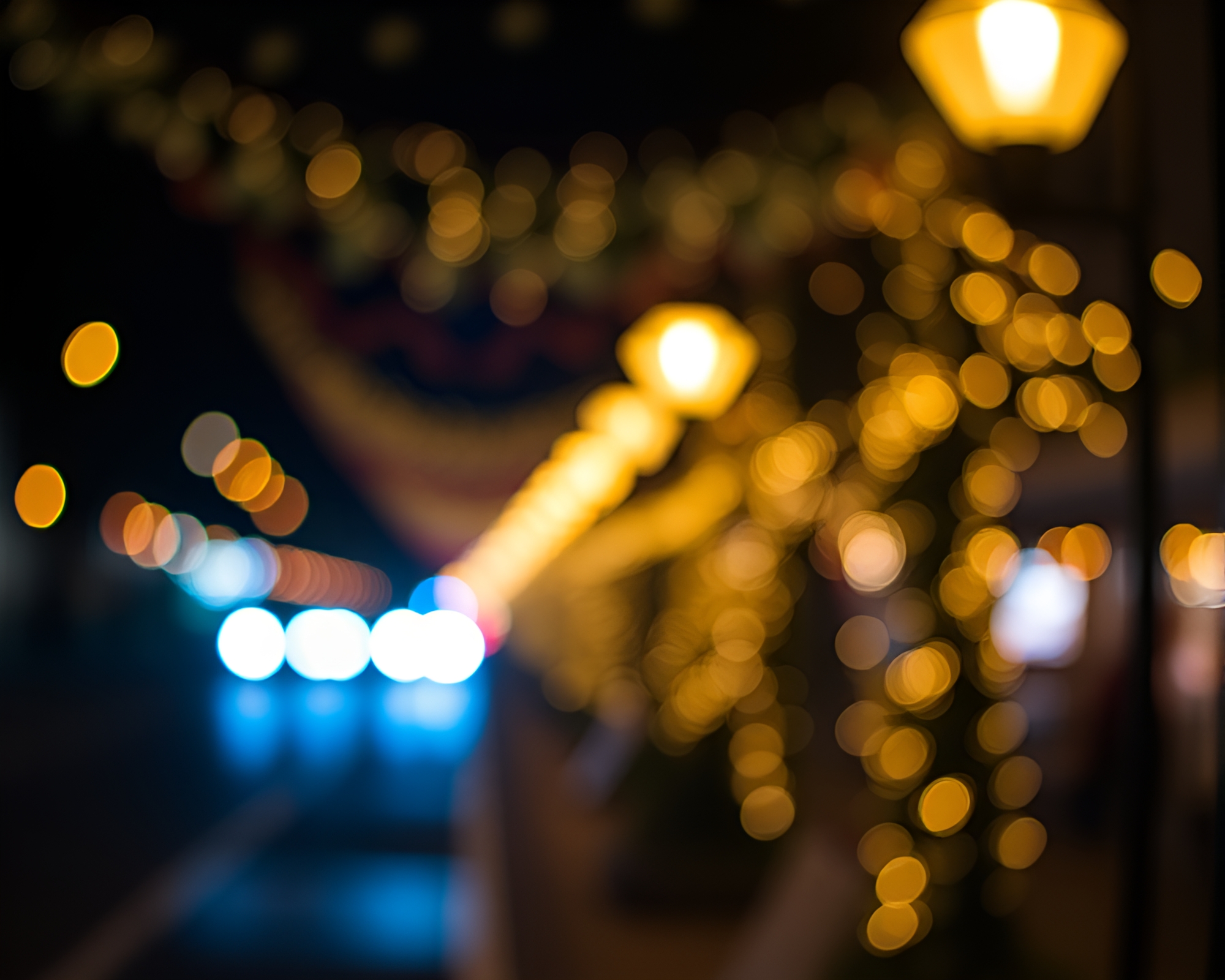 Fresco Painting Jetpack Adventure with Bokeh Lights – free AI stock image