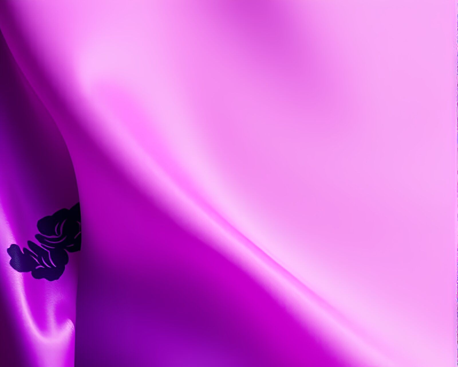 Amethyst-hued silk kimono with chromatic aberration contouring.