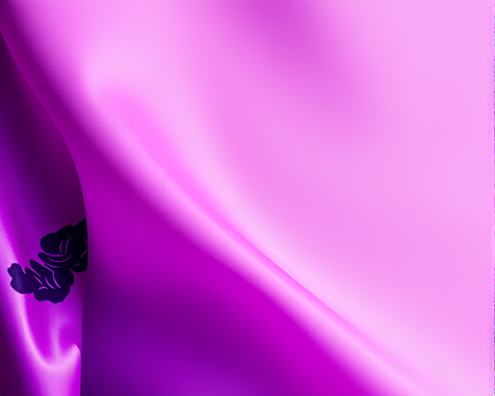 Chromatic Aberration in Silk Kimono Contouring – free AI stock image