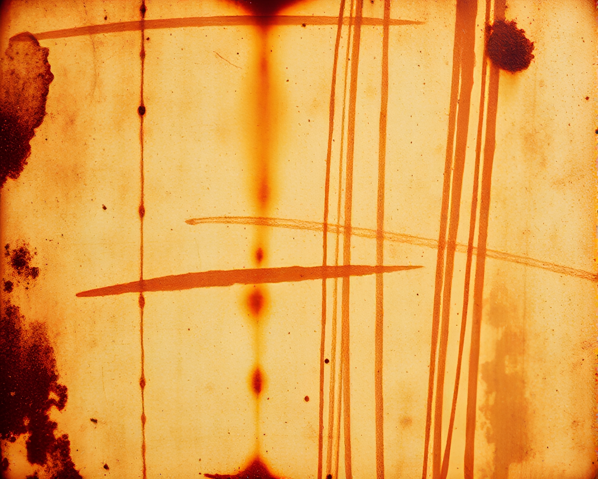 Rust Stain Exploding Macaron Data Visualization – free AI stock image
