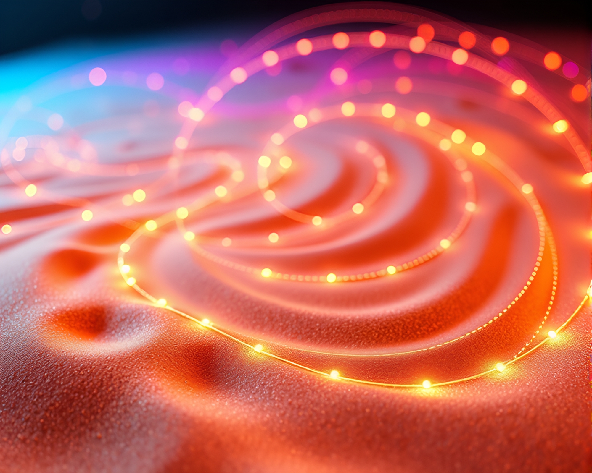 Carnival Lights Cello in Sand Swirl Line Art – free AI stock image