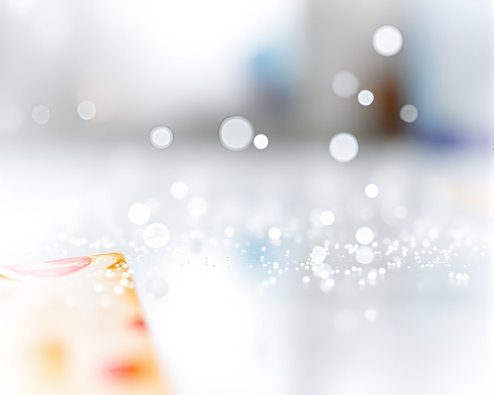Ethereal watercolor painting of android woman reflecting on water