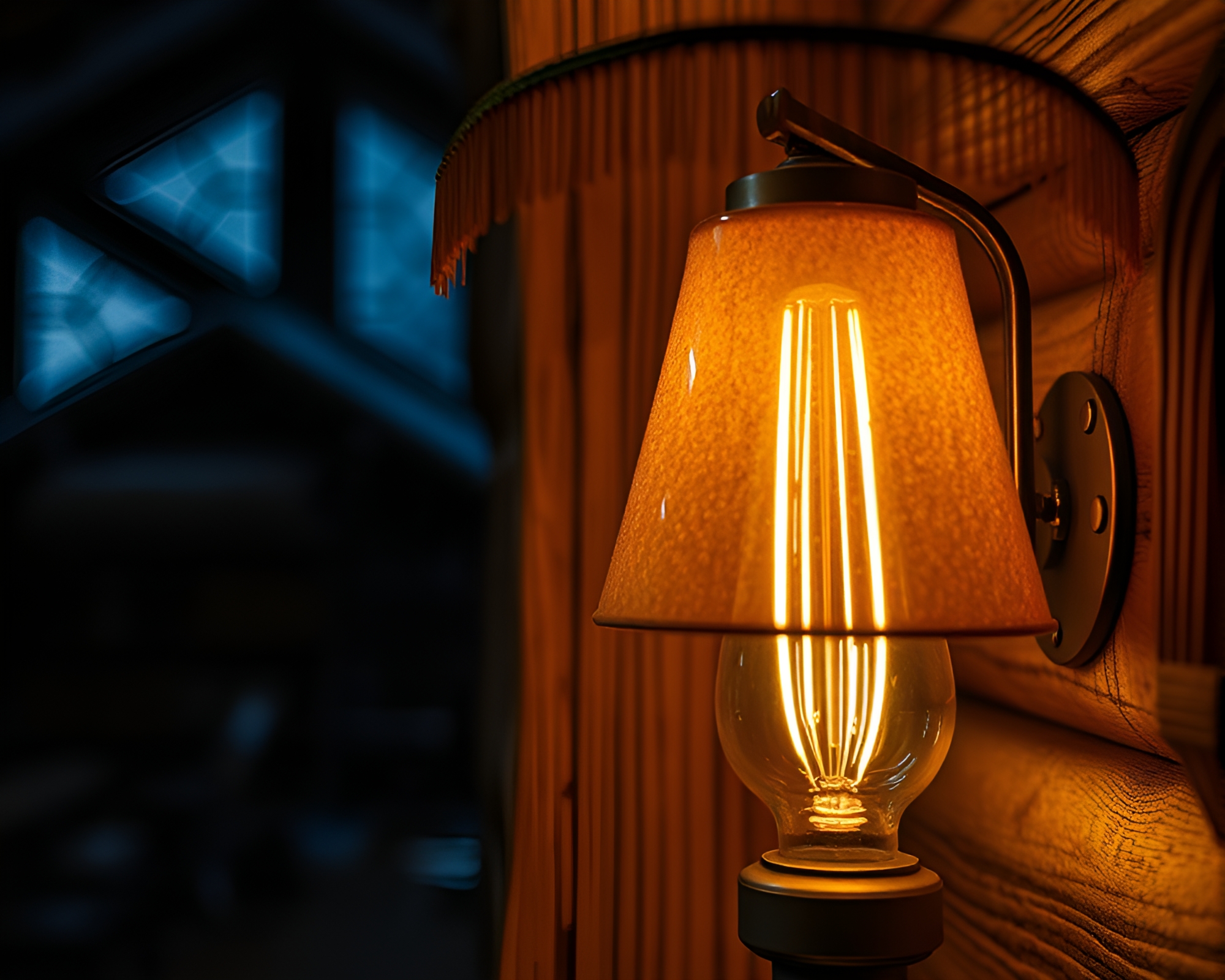 Macro Alpine Chalet Écorché Study – free AI stock image