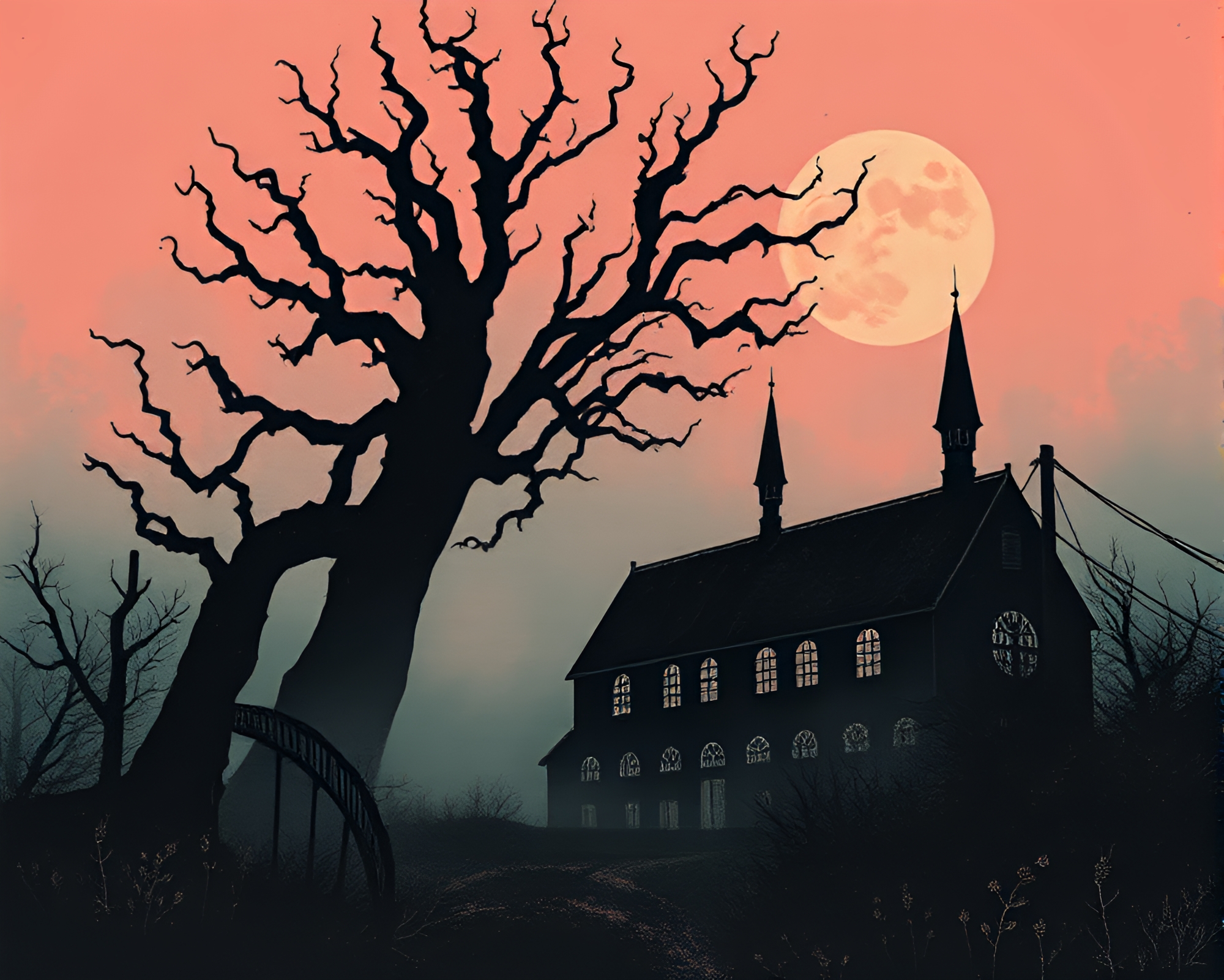 Gothic Horror — Shrouded in Mysticism – free AI stock image