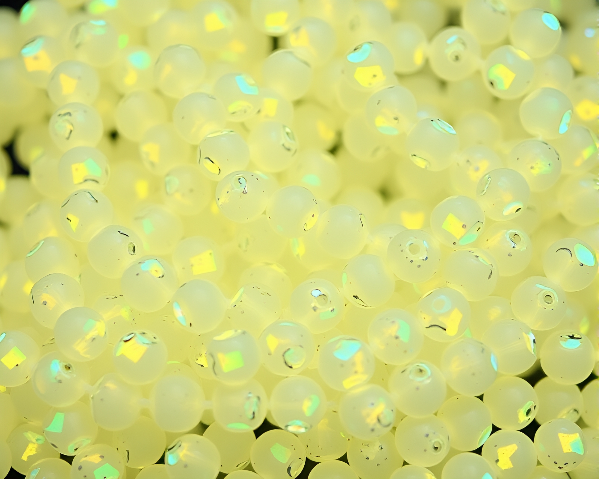 Bioluminescent Forest in Ivory White Glow – free AI stock image