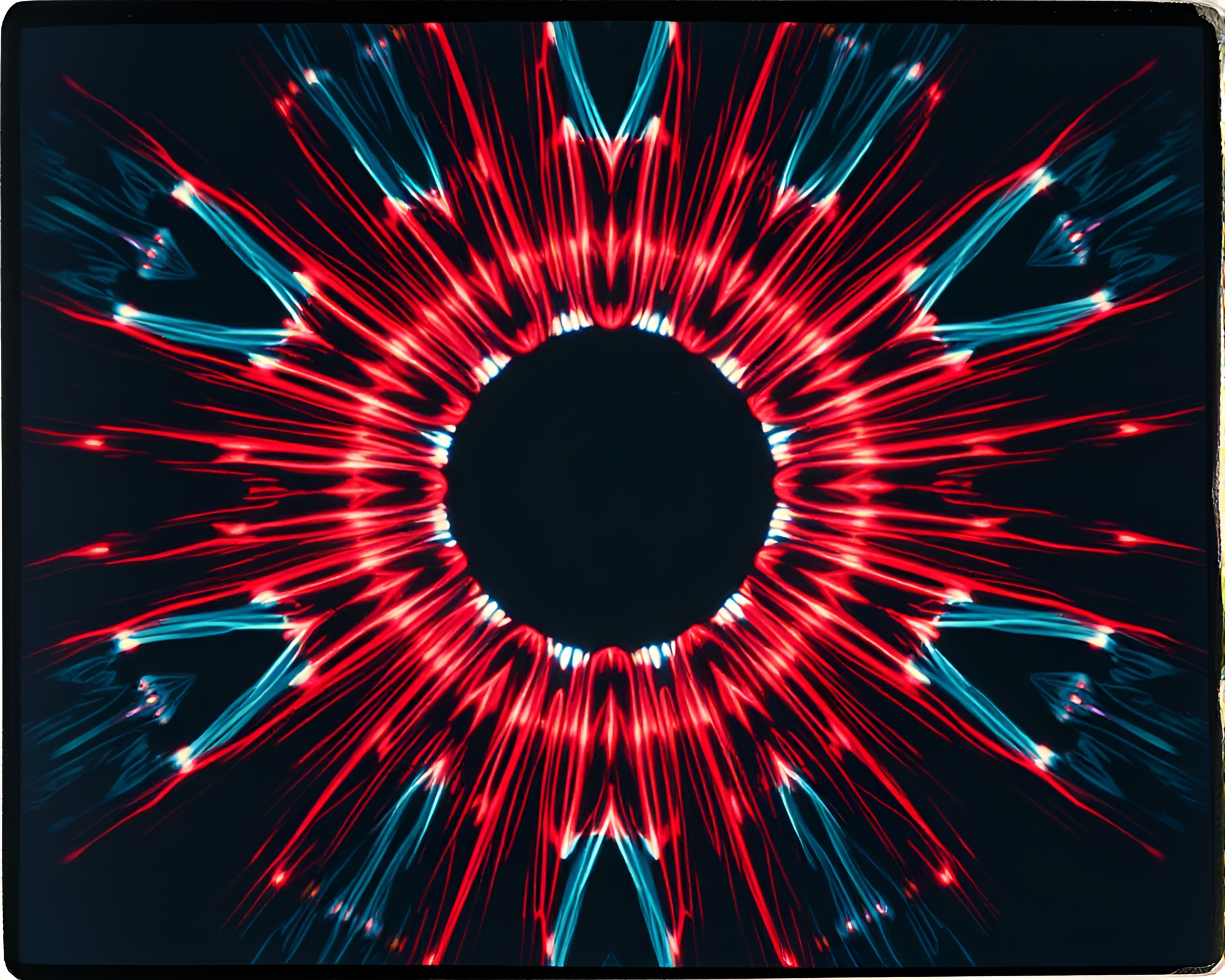 Vintage Banshee Radiant Light Painting Print – free AI stock image