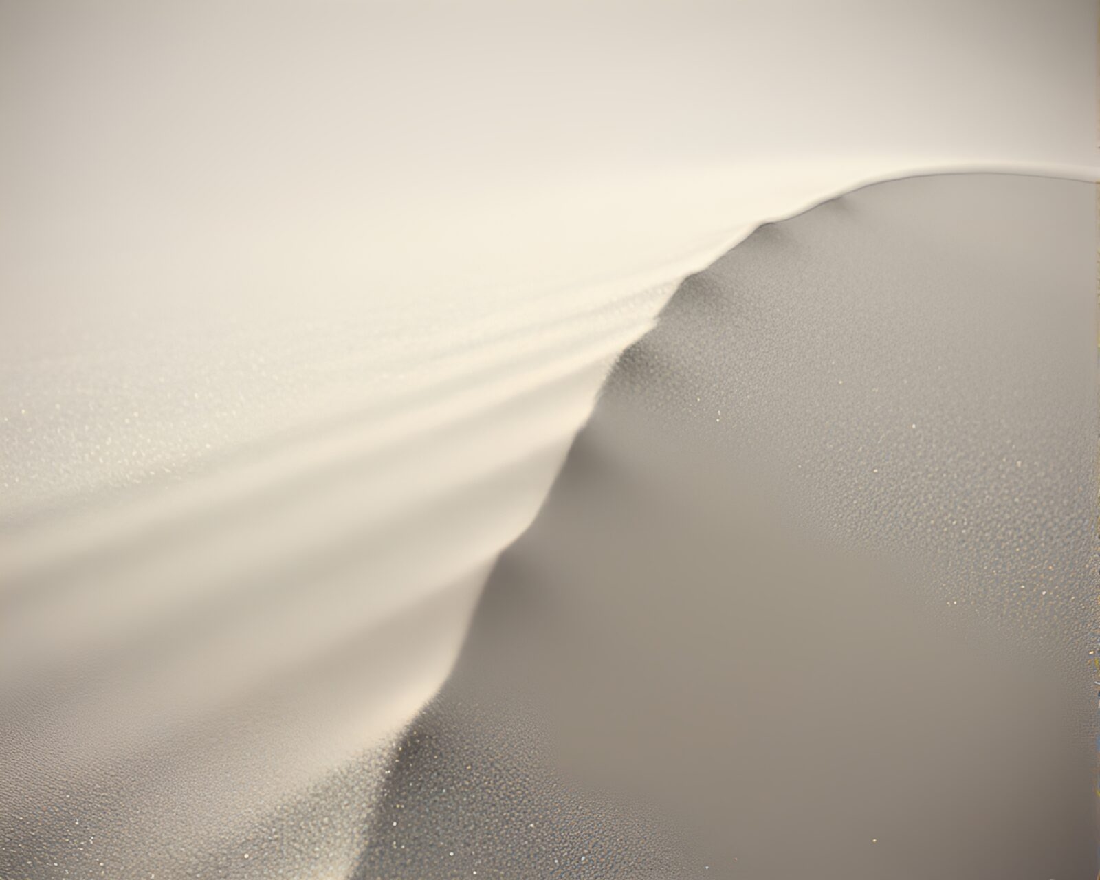 Metallic flake sparkle on retro futurism sand dunes