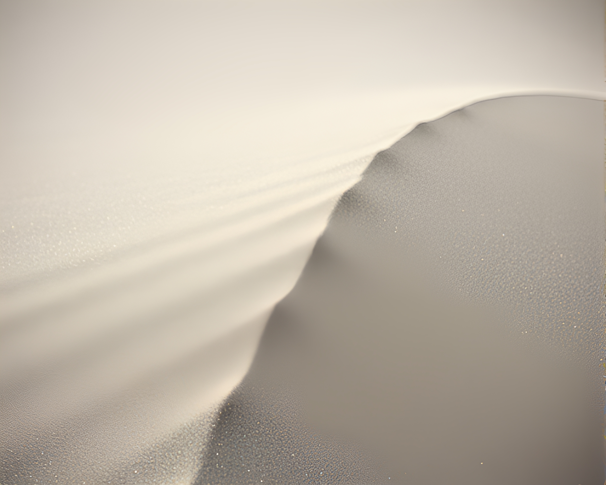 Glistening Sand Dunes in Retro Futuristic Setting – free AI stock image