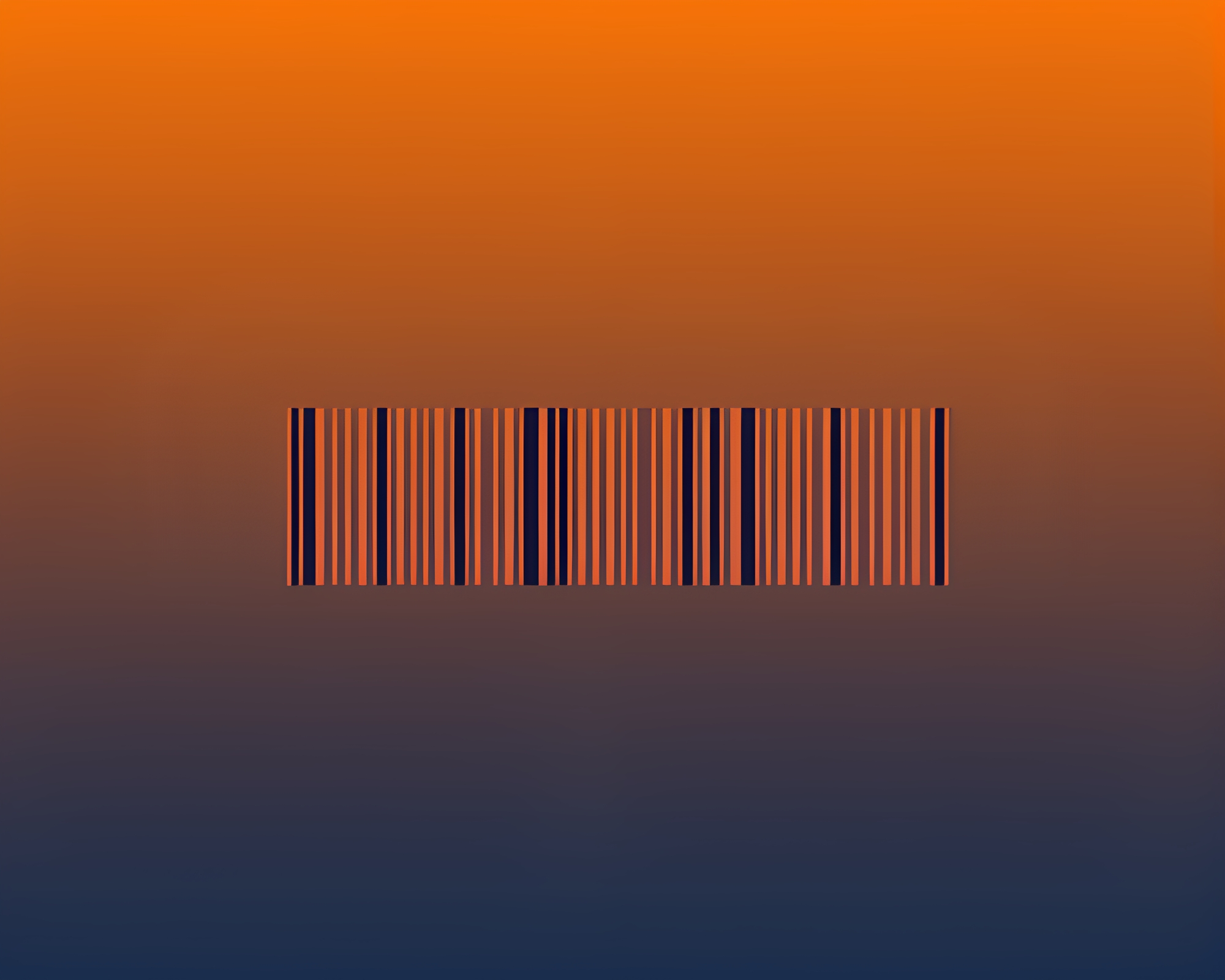 Minimalist Binary Code Galaxy Barcode Stripe – free AI stock image