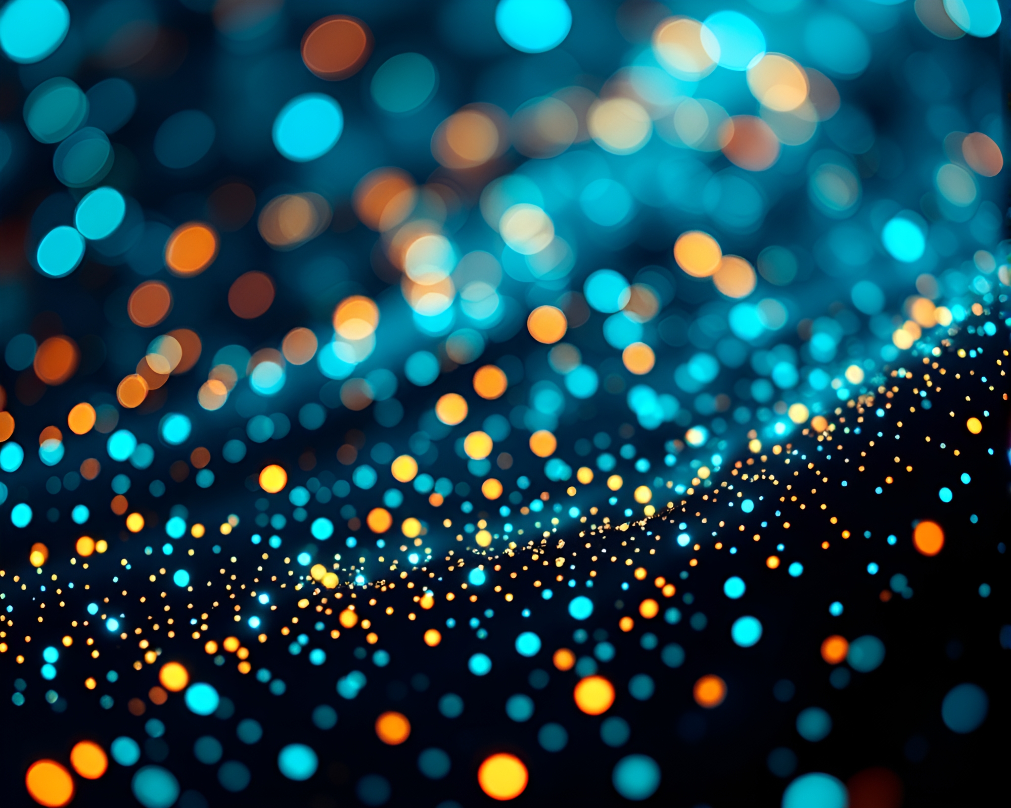 Pointillist Cello Concert in Fluorescent Ray Tracing – free AI stock image
